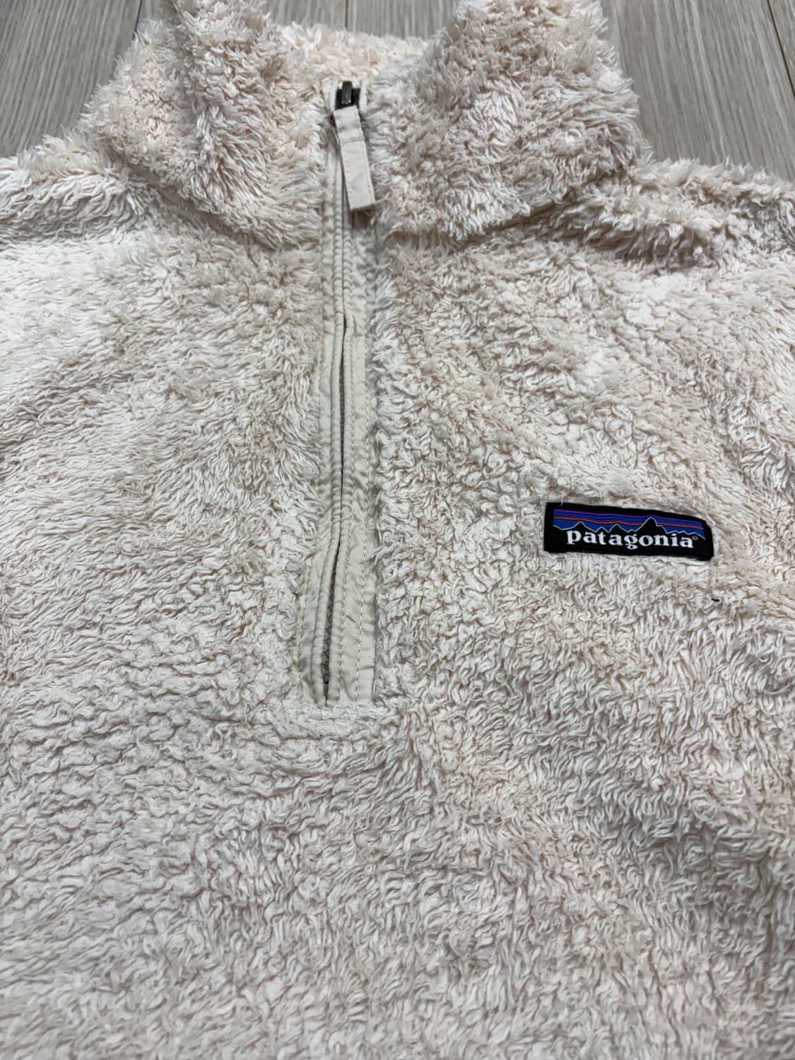 파타고니아 우먼즈 로스 가토스 1/4 집업 플리스 (아이보리 / XS)  상품이미지4