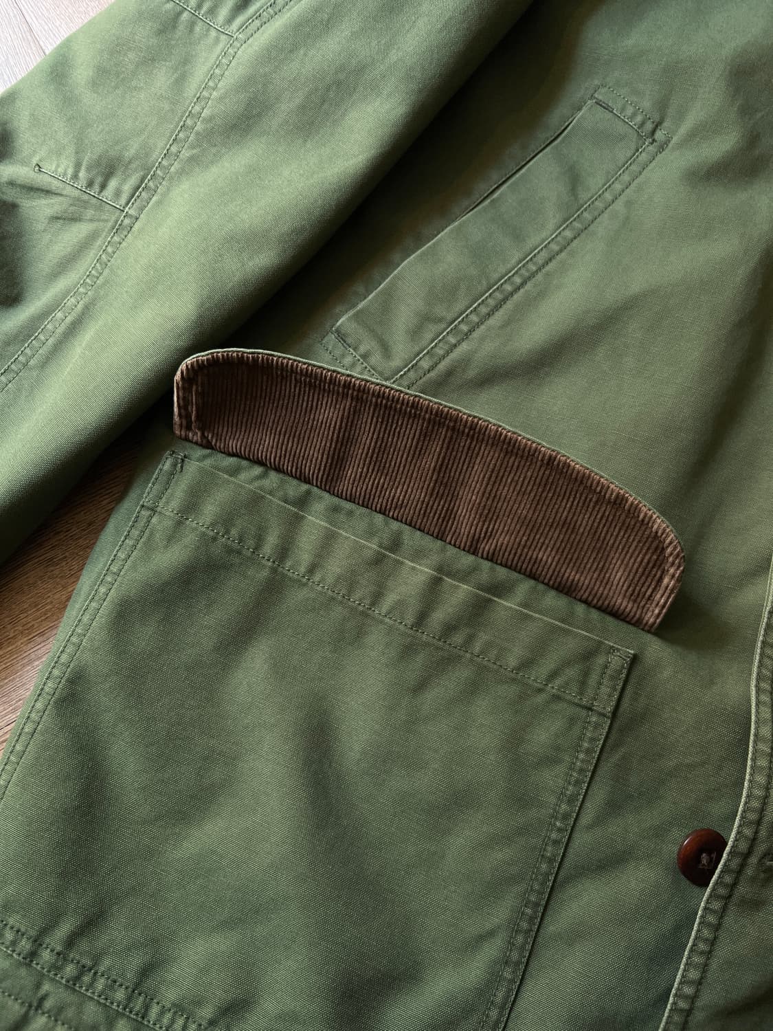 [L]엘엘빈 USA 신슐레이트 퀼팅 라이닝 빈티지 그린 헌팅 자켓 상품이미지5