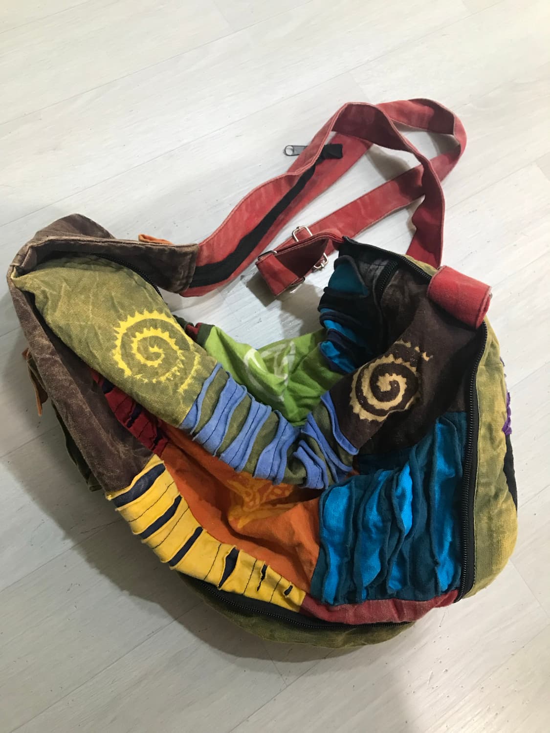 빈티지 히피 가방 백팩  상품이미지3