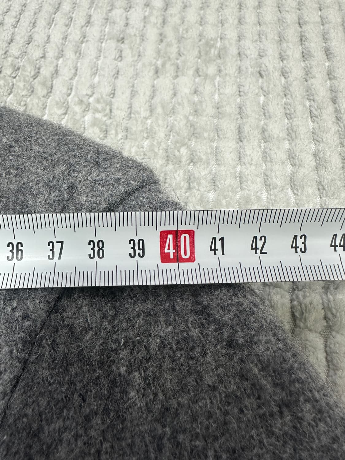 단톤 울 파일 라운드 카라 자켓 상품이미지5