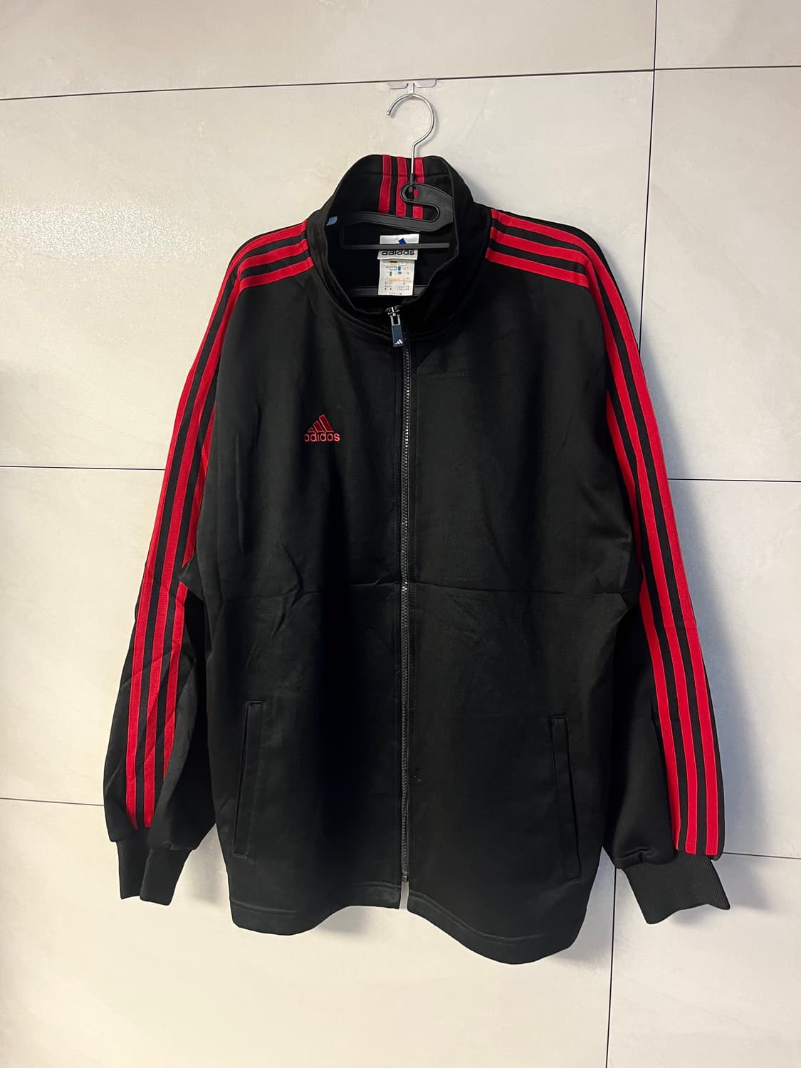 00s 아디다스 니뽄 재팬라인 검,빨 져지 [XL] 상품이미지4