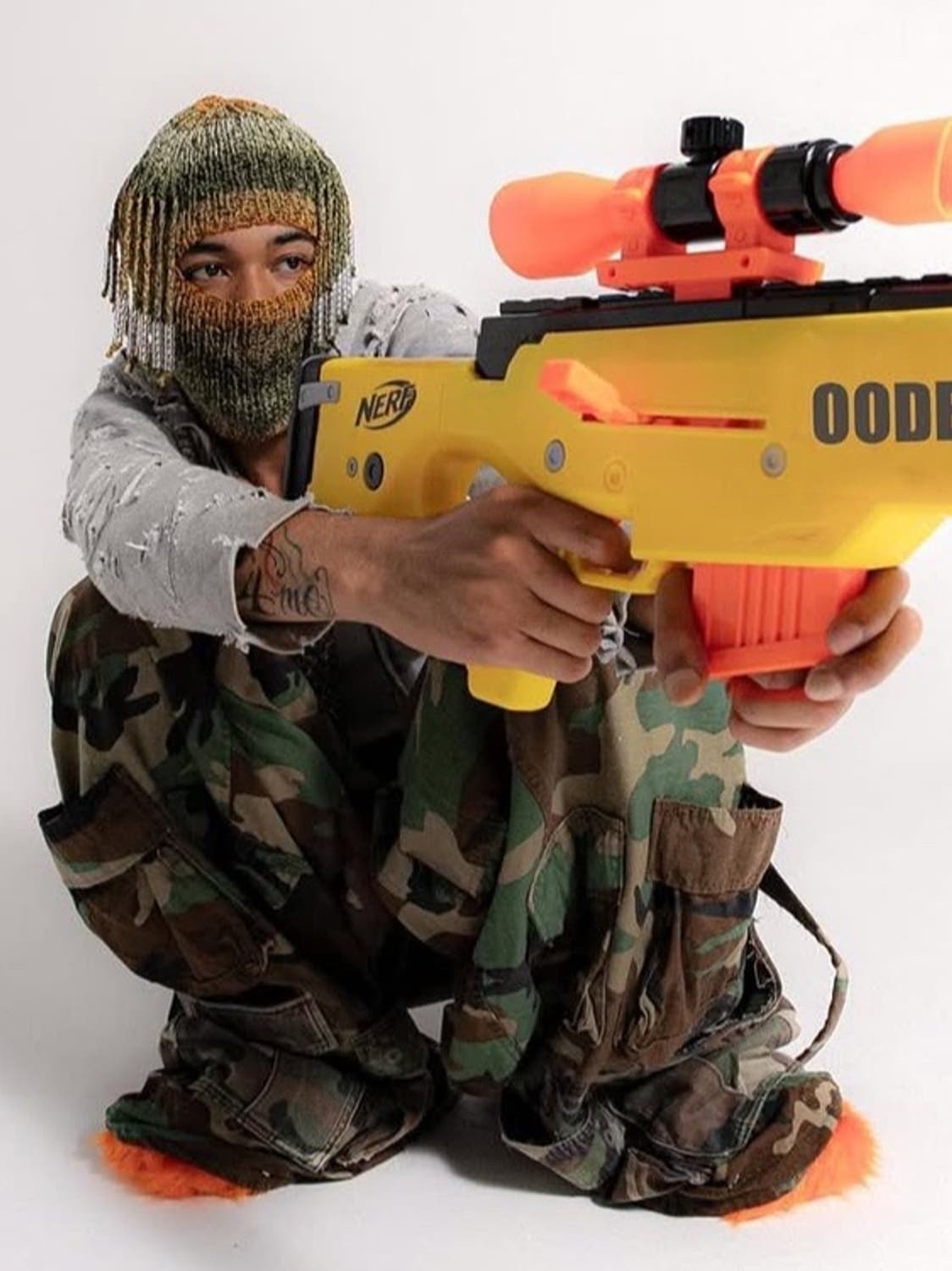 OODE CO 카모 레게헤어 바라클라바 상품이미지2