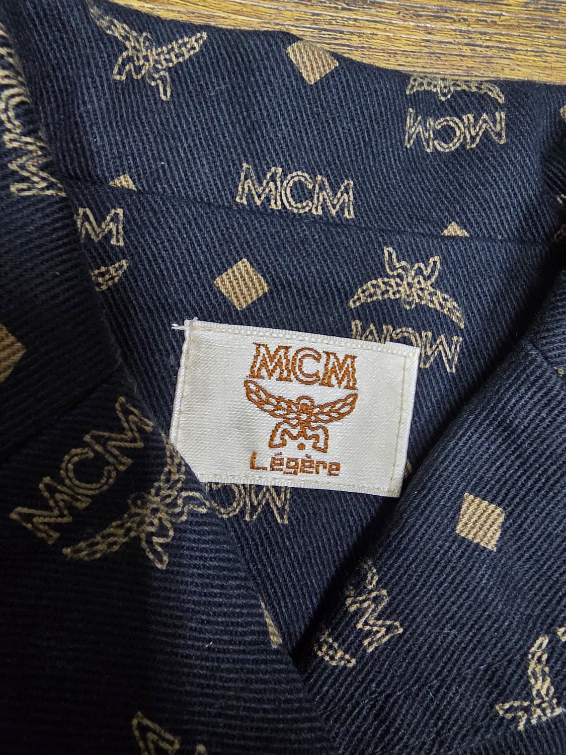 Mcm 아동 로고패턴 데님자켓  상품이미지3