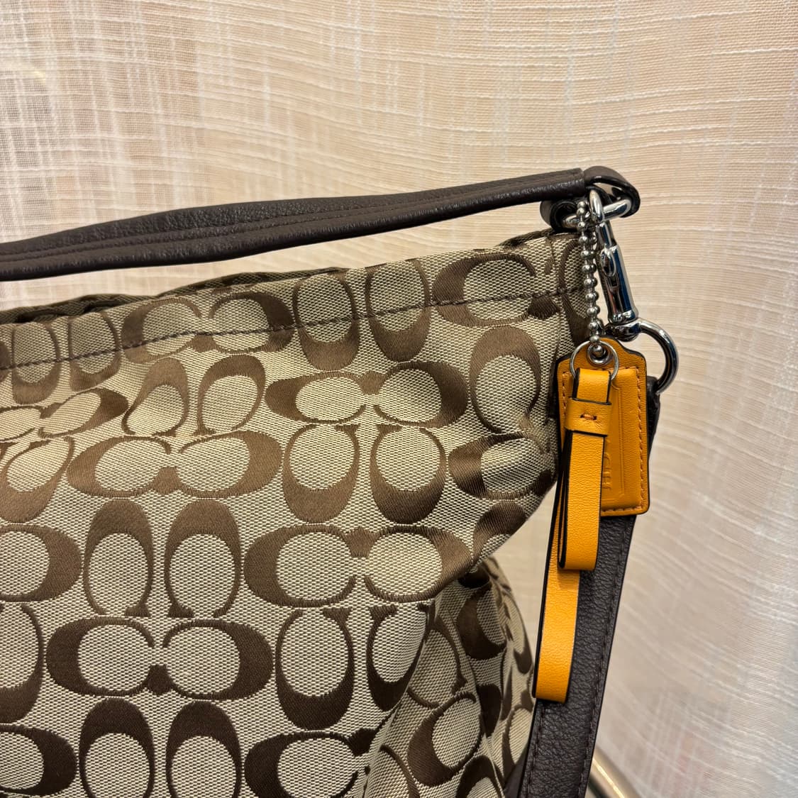 정품 코치 패브릭 숄더겸 토트백    상품이미지2