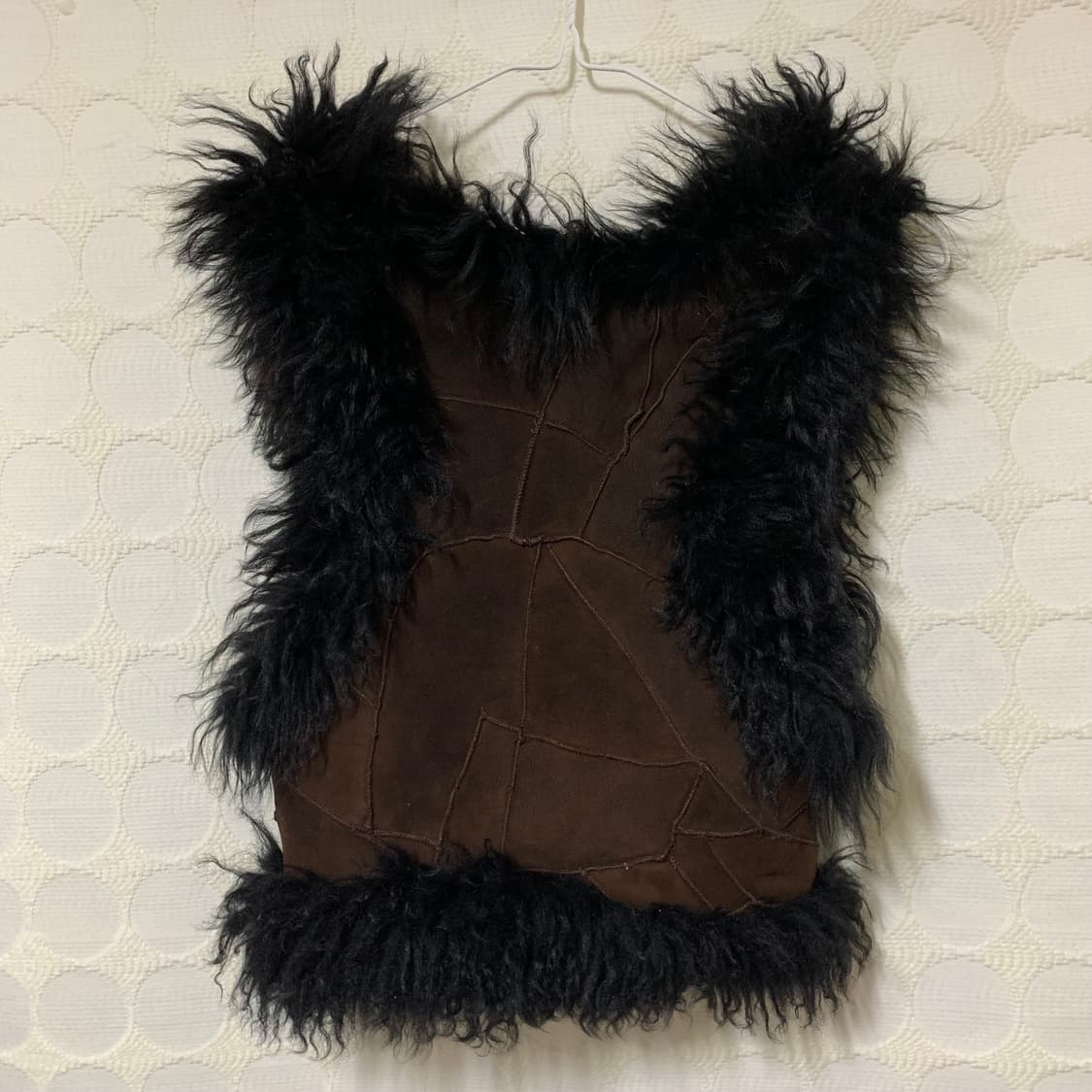 vintage양면 퍼조끼 상품이미지6