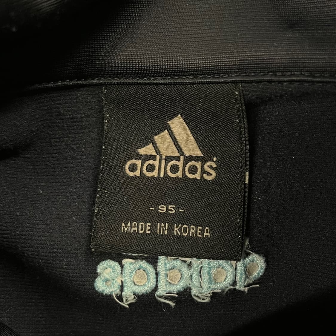[정품/95] 아디다스 스카이블루 블랙 트랙탑 져지 b17 상품이미지6
