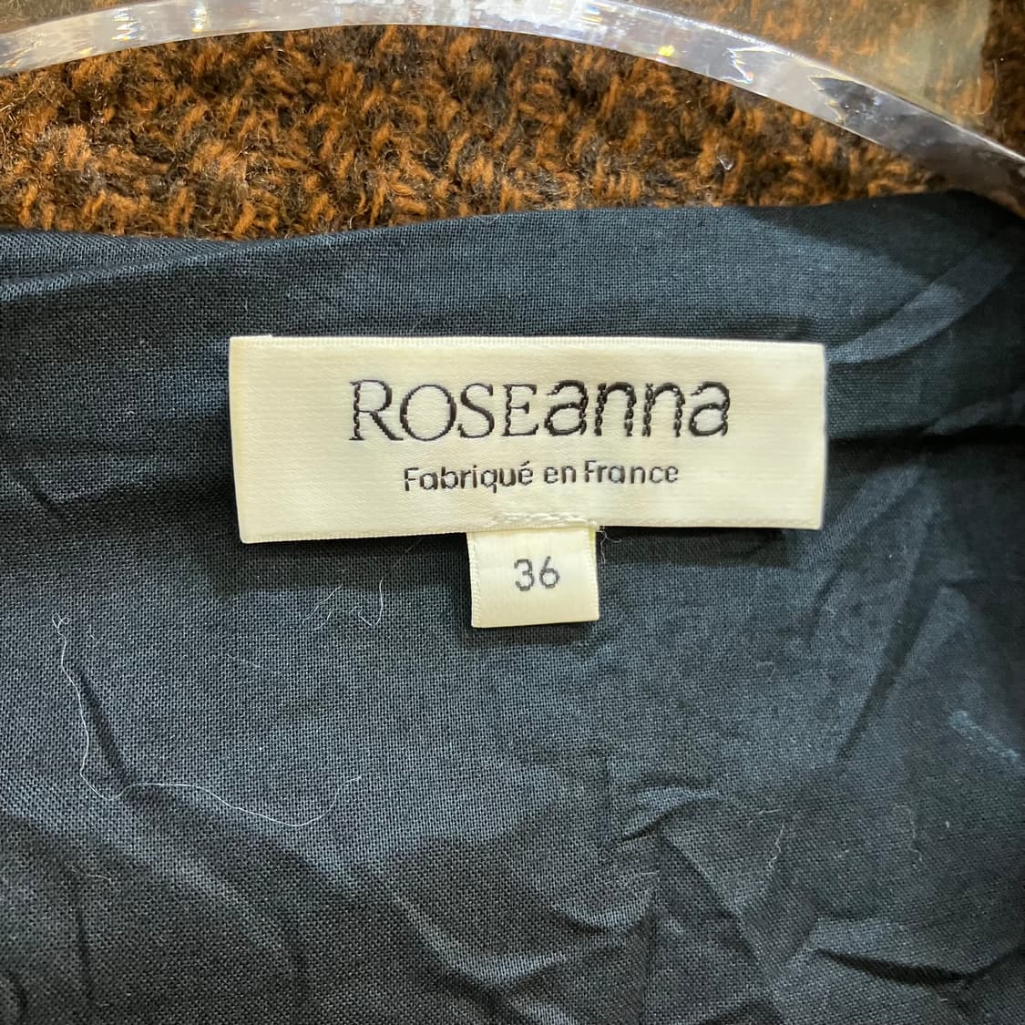 로즈안나 브라운 트위드 자켓 36 상품이미지2