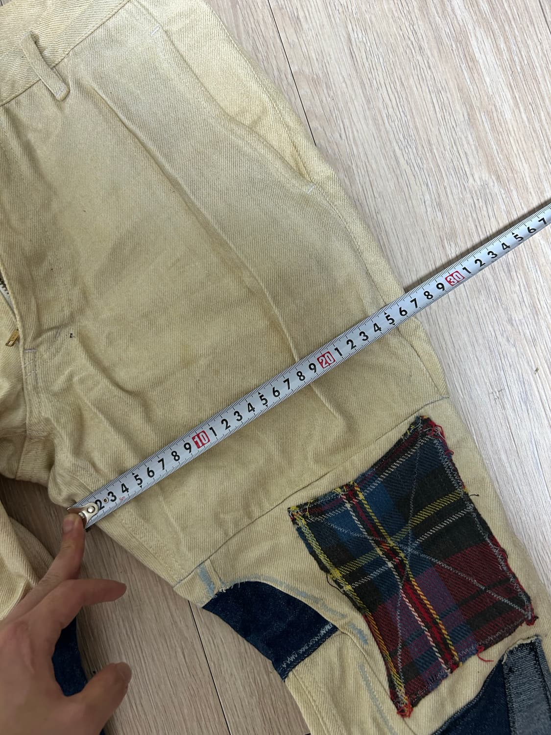 꼼데가르송 옴므 플러수 패치 바지 상품이미지7