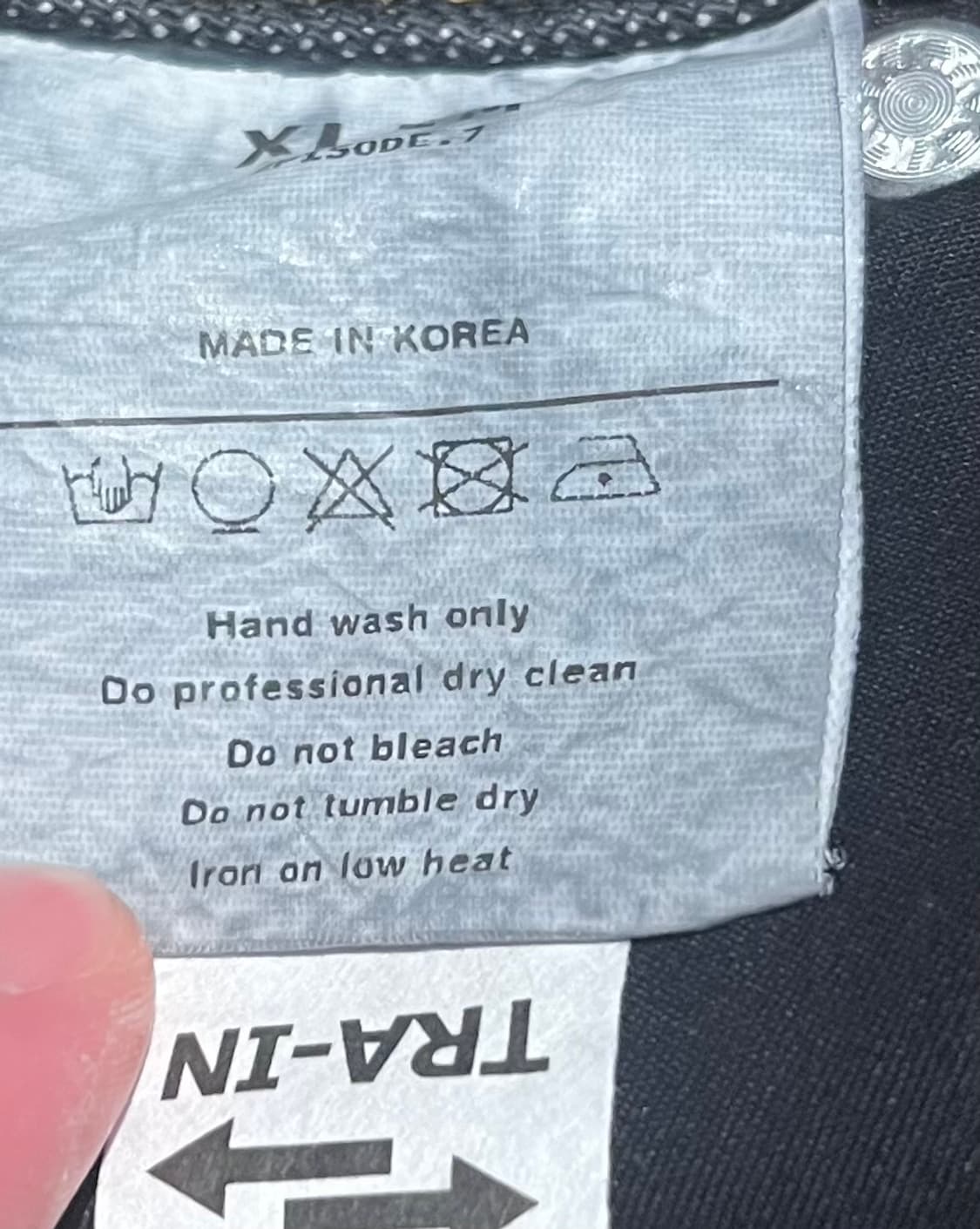 (L) Xlim ep.7 03 trousers 차콜 엑슬림 트라우저 상품이미지7