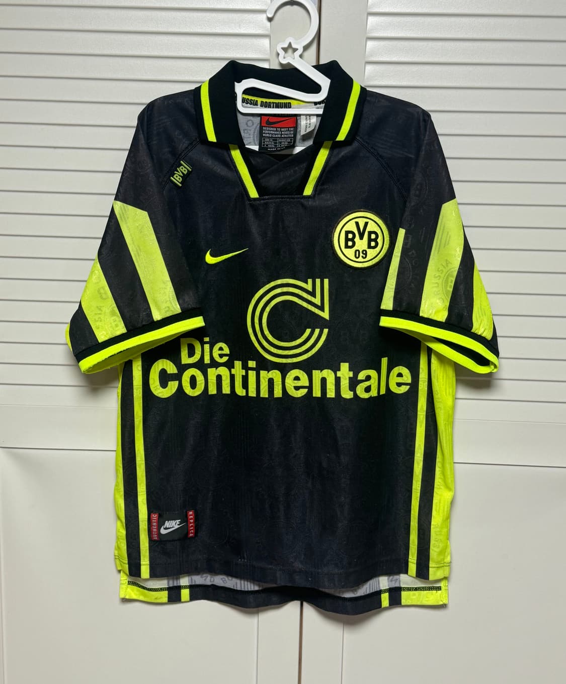 96-97 도르트문트 홈 나이키 유니폼 반팔 상품이미지1