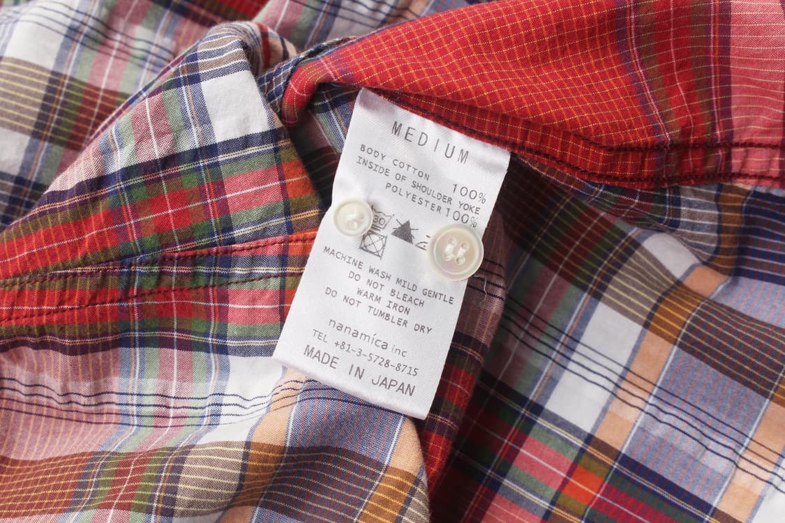 NANAMICA Light Checkered Shirt (Made In  상품이미지7