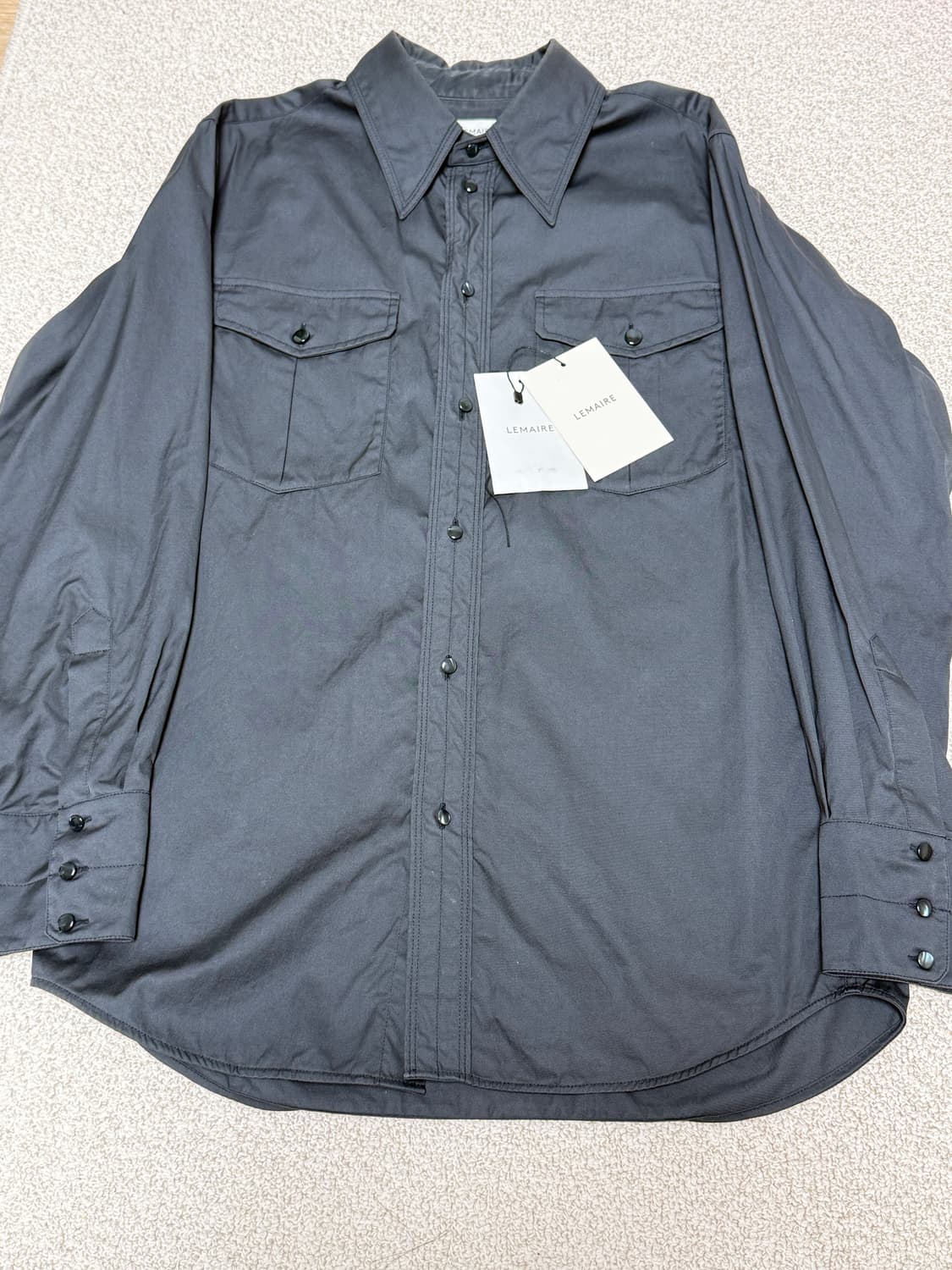 르메르 웨스턴 셔츠 zinc 46 상품이미지1