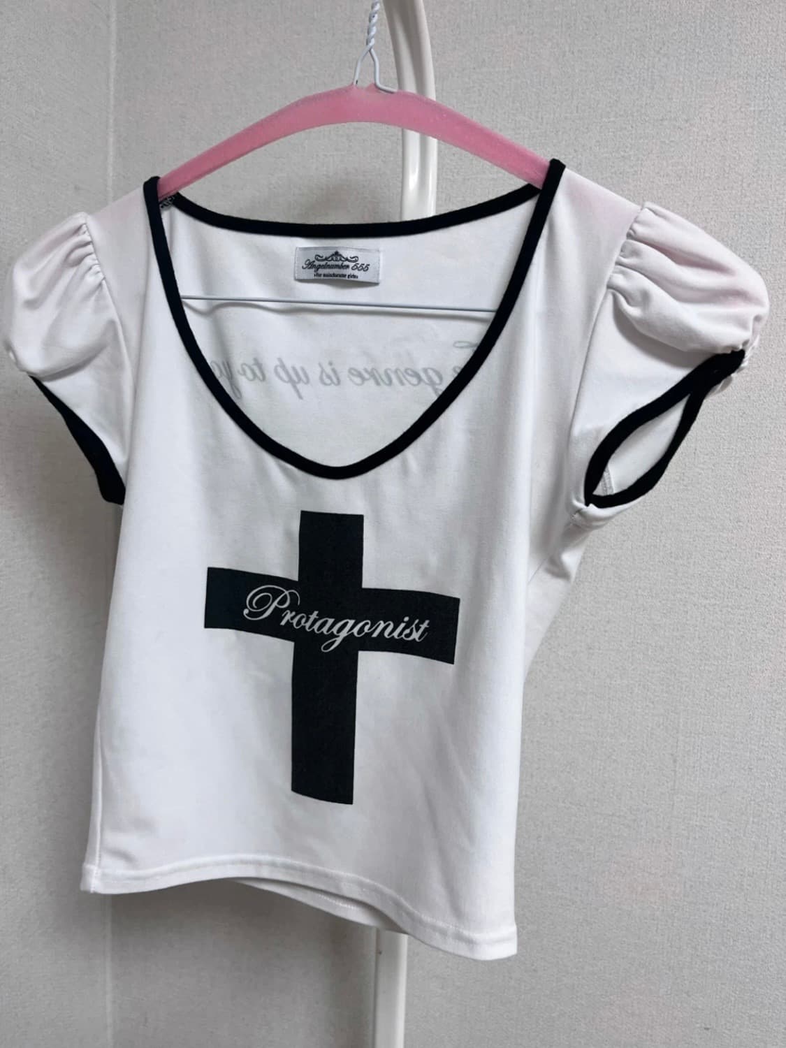 엔젤넘버555 Protagonist crop top 상품이미지2