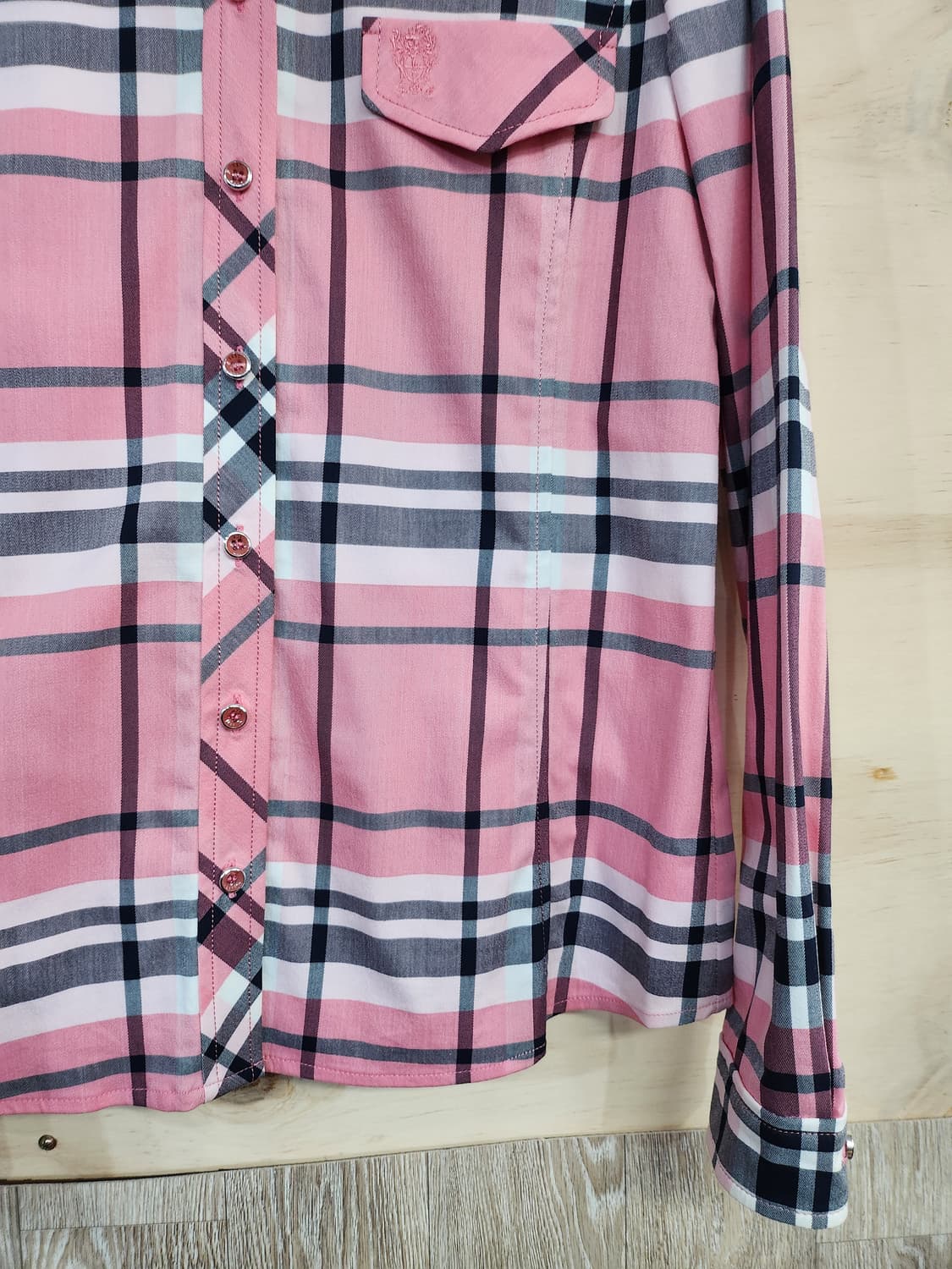 1173) 닥스 DAKS 체크 남방 상품이미지3