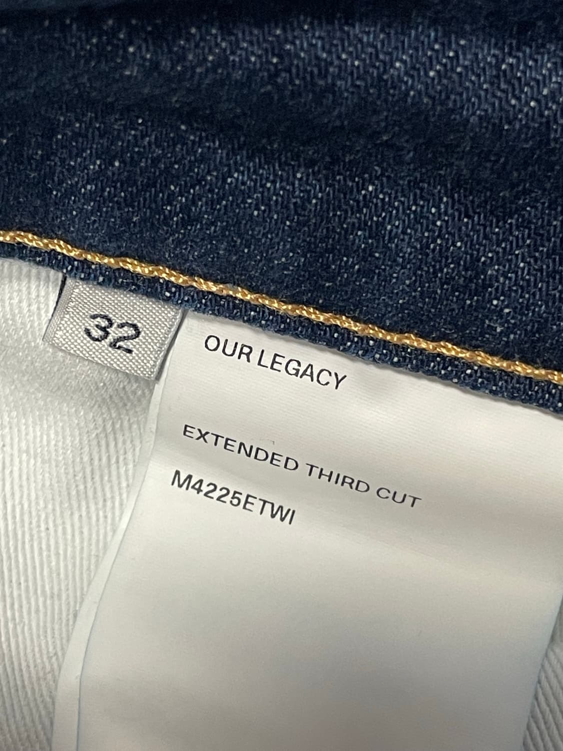 아워레가시 써드컷 블루데님 상품이미지4