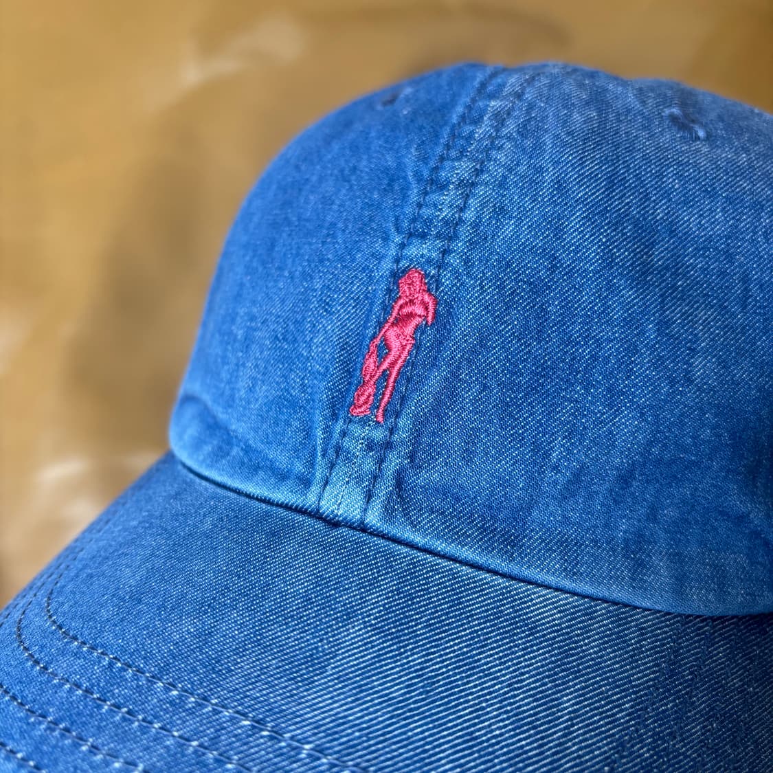 히스테릭글래머 6패널 볼캡 모자 워시드 데님 상품이미지8