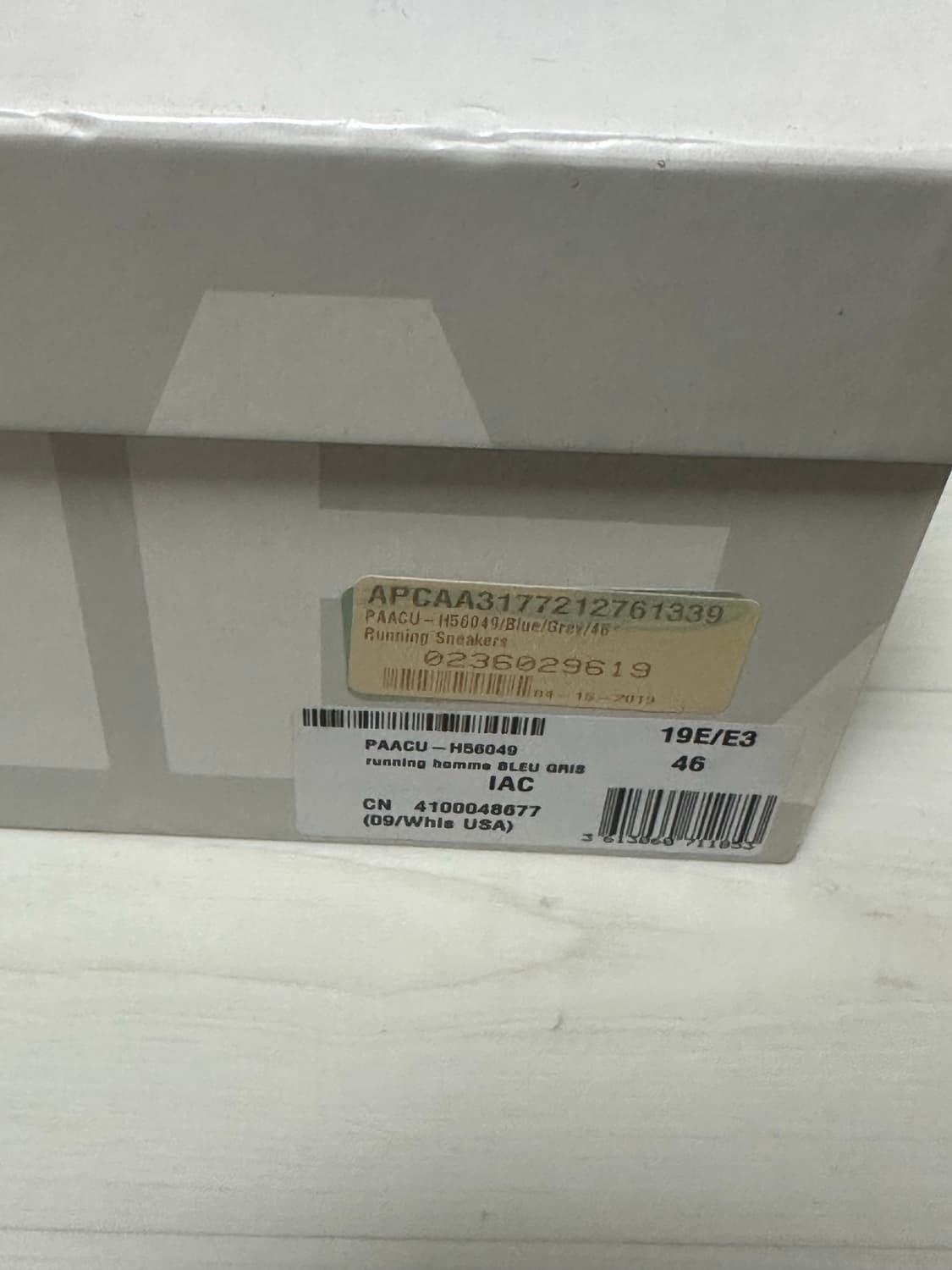 아페쎄 APC 스니커즈 46사이즈 2켤레 상품이미지9