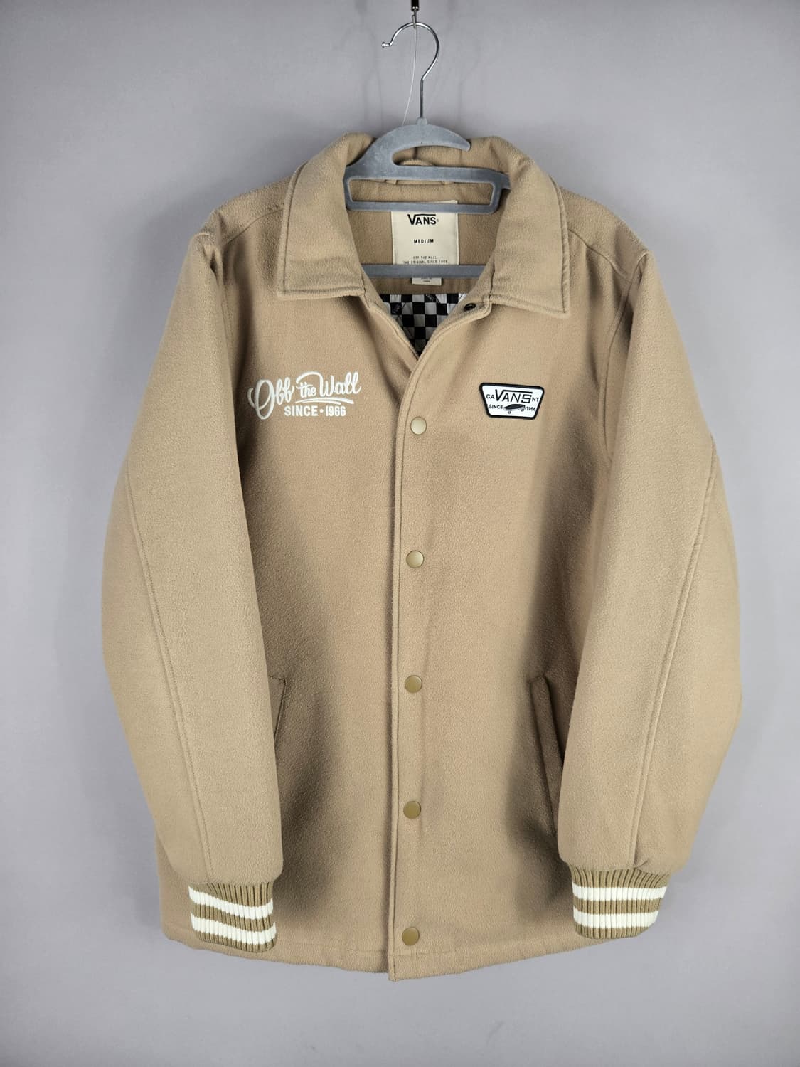 [무료배송]반스 M 남성 안감 누빔 코치 자켓 상품이미지1