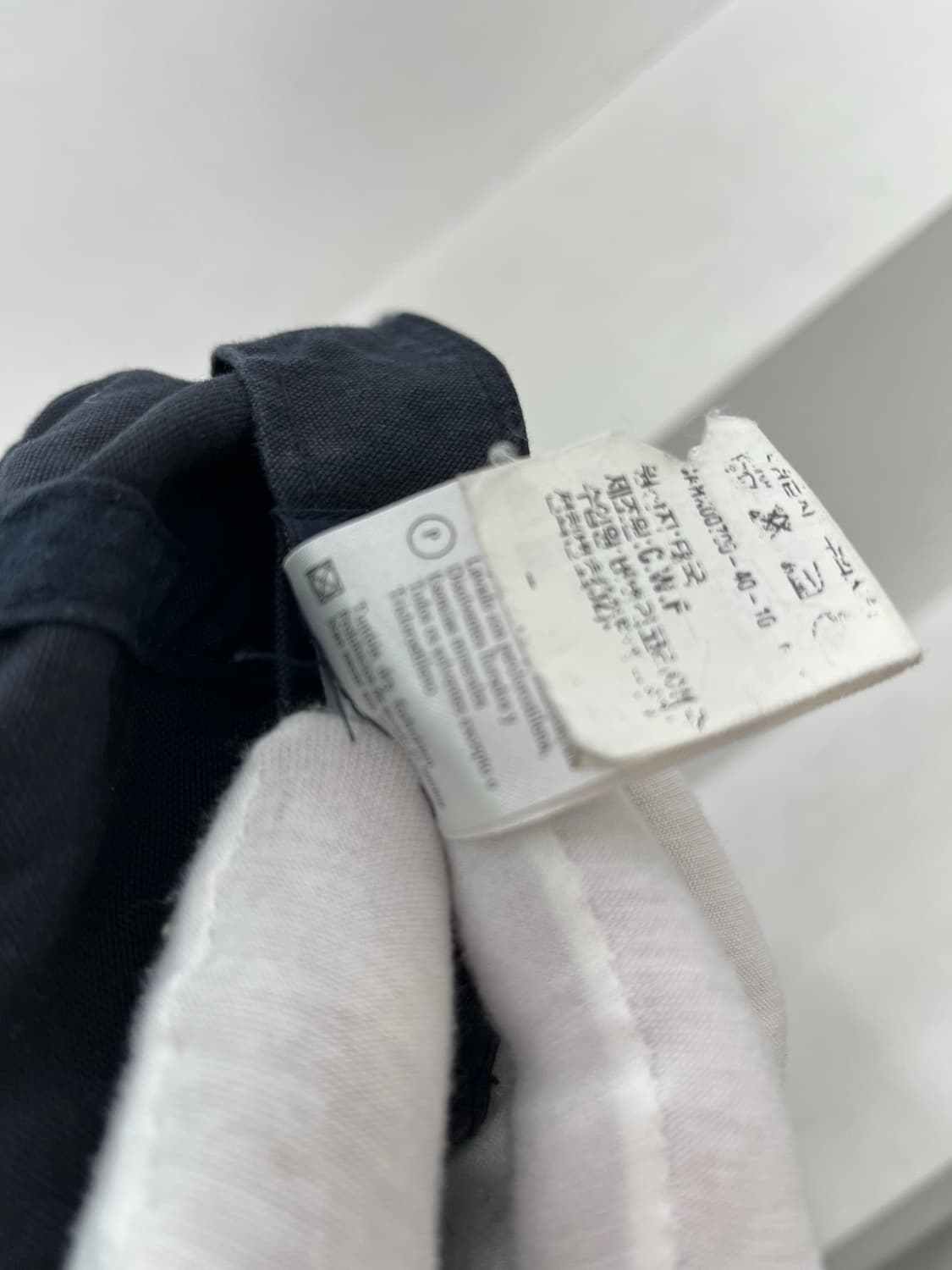 버버리 블랙 볼캡 58사이즈 상품이미지4