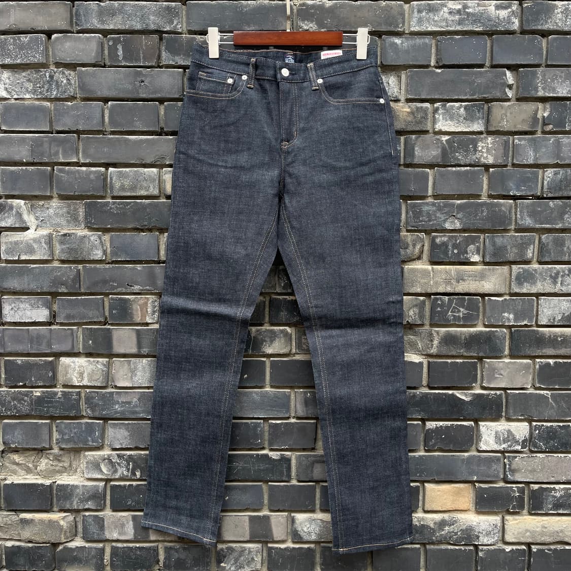 [32] EVISU INDIGO BIG LOGO PANTS 상품이미지4