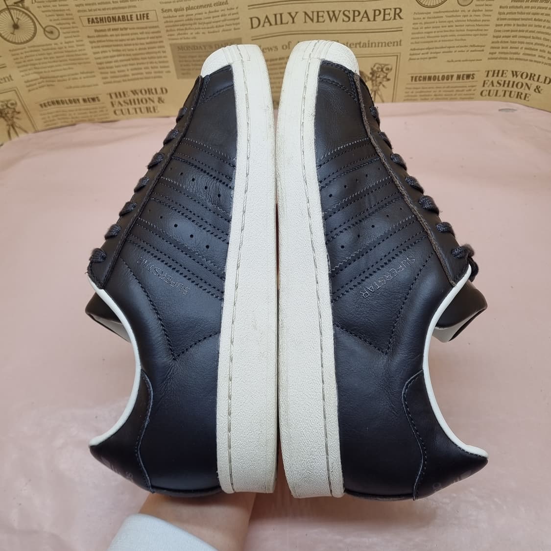 아디다스 슈퍼스타 블랙 남성운동화265 상품이미지5