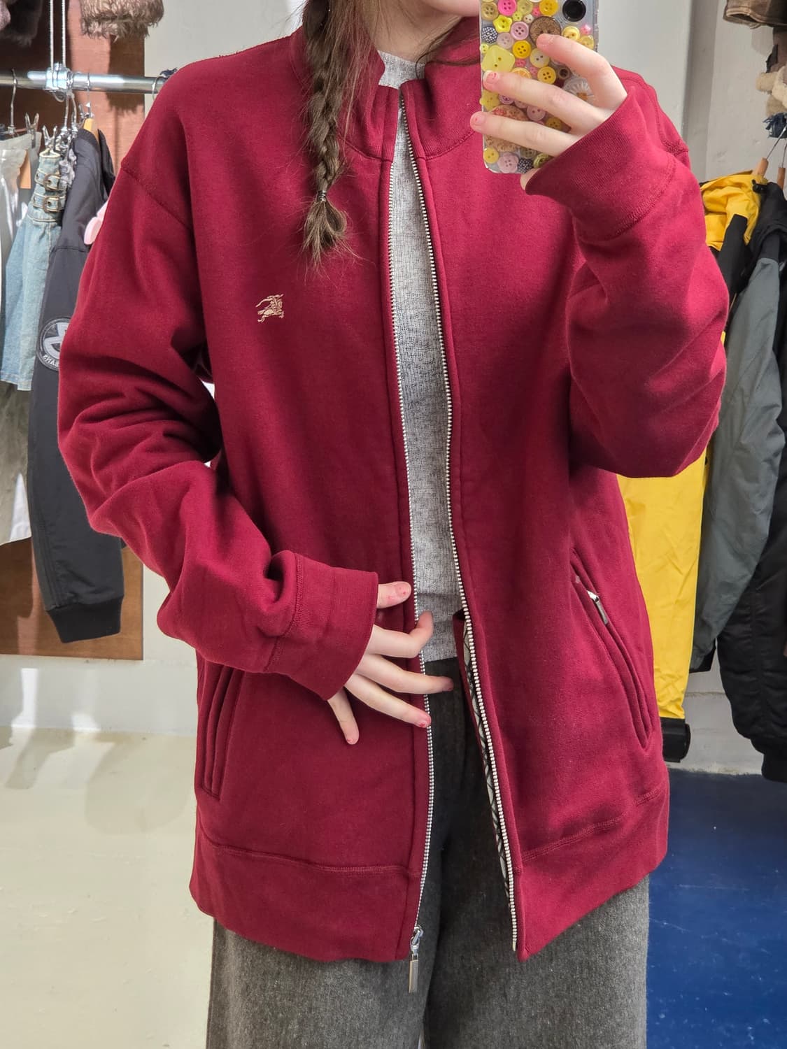 Burberry 버버리 블루라벨 집업 자켓 상품이미지2