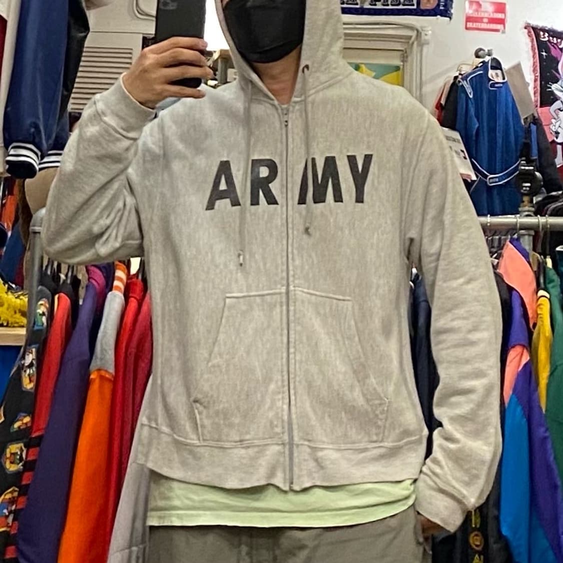 90s US army 후드집업 상품이미지3