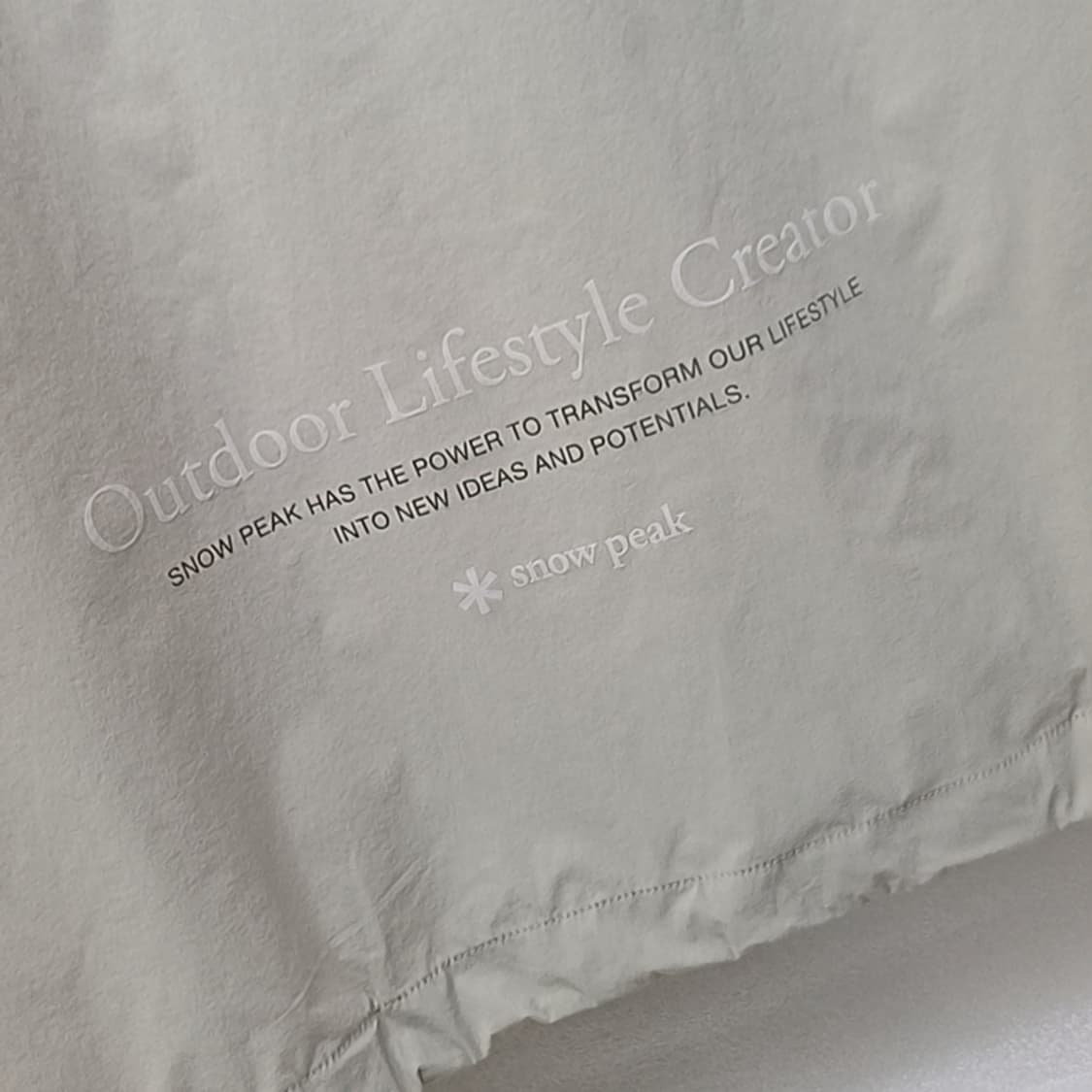스노우피크 경량 우븐 반팔 점퍼 티 점퍼 남성 루즈 S 훌륭 사랑봉봉 상품이미지7