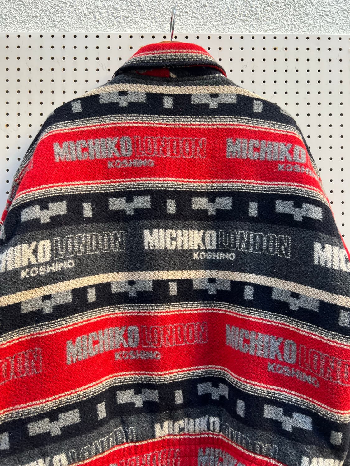 1990s MICHIKO KOSHINO BOMBER 미치코코시노 울봄버 상품이미지10