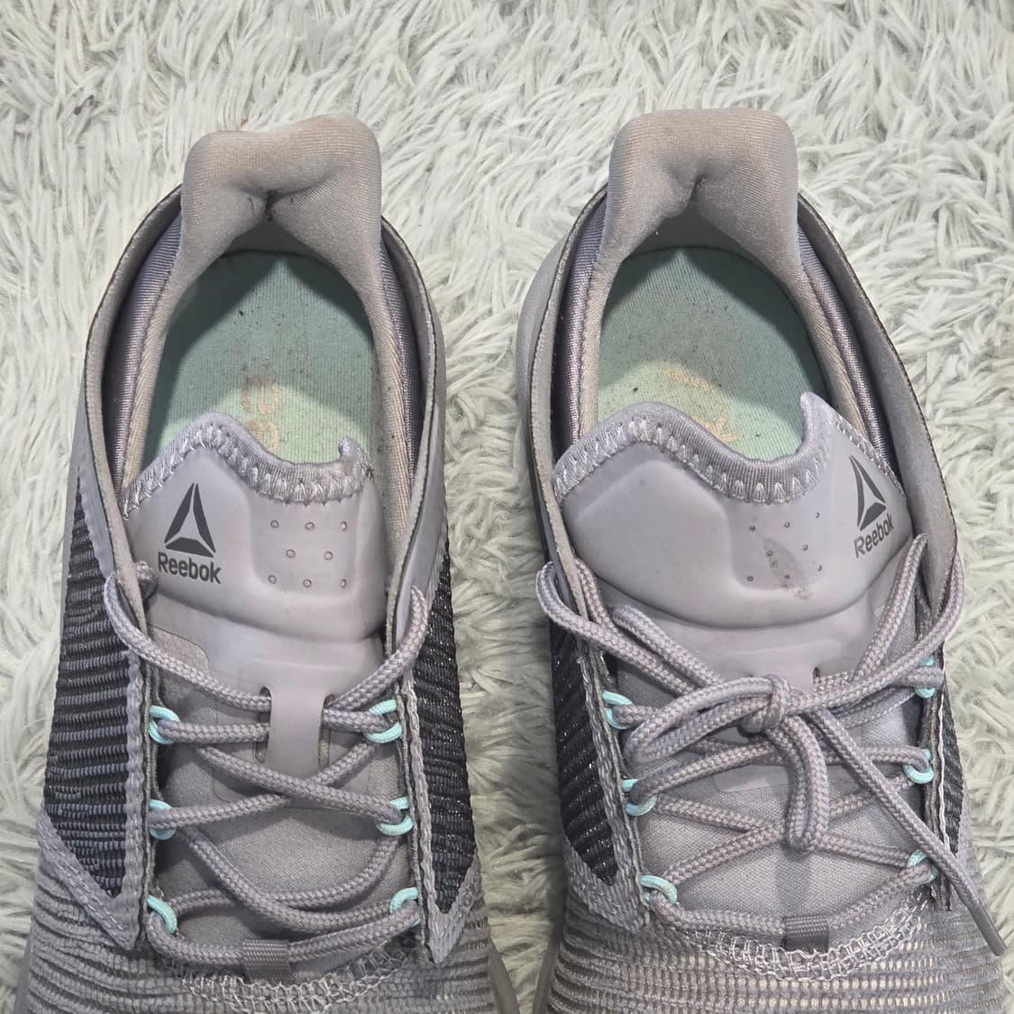 2q-29:리복 플렉스위브 트레이닝 스니커즈 그레이 (235mm 상품이미지6