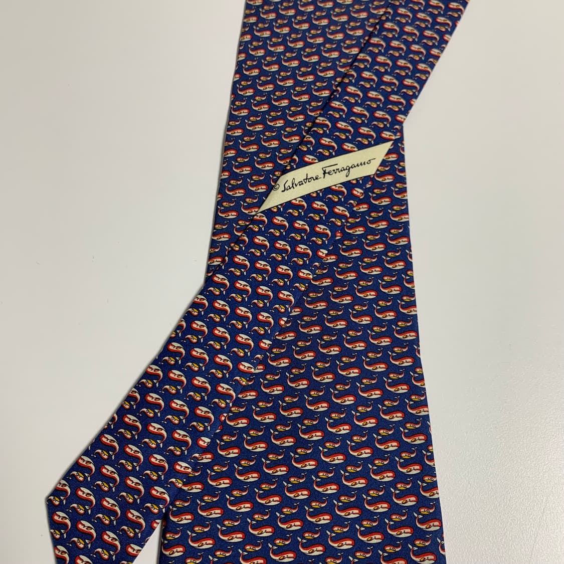 살바토레 페레가모 명품 이태리 100실크 정장넥타이 A+등급 상품이미지4