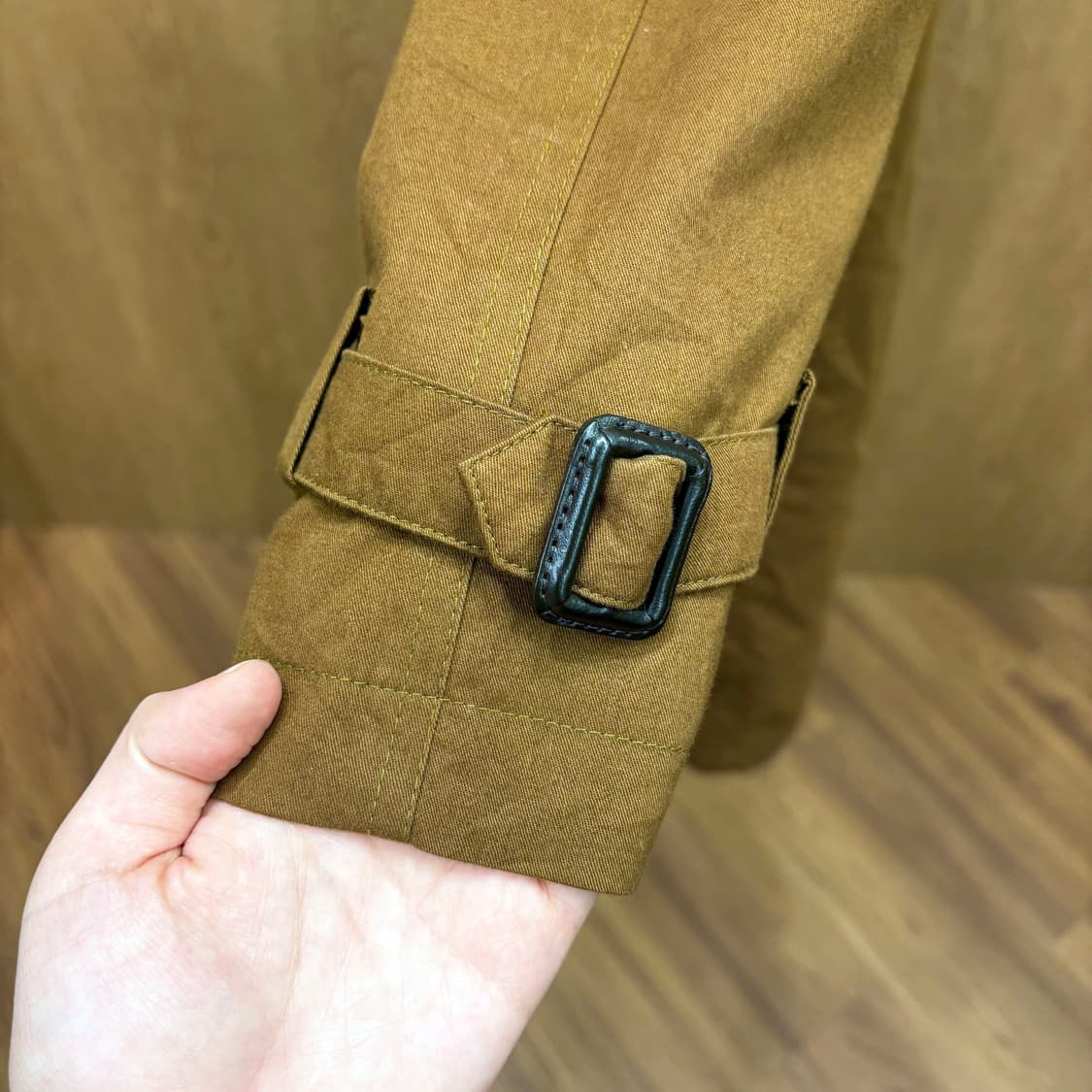 도나카란 뉴욕 블레이저 코트 싱글 브레스티드 노치드 라펠 디테일 브라운 상품이미지6