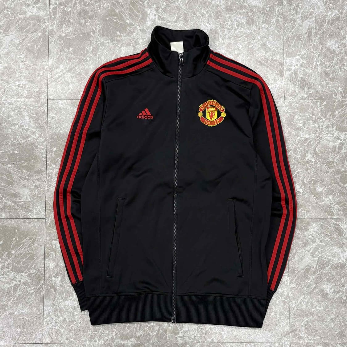 아디다스 맨체스터유나이티드 15/16유니폼 검빨 대장급 트랙탑 희귀져지( 상품이미지3