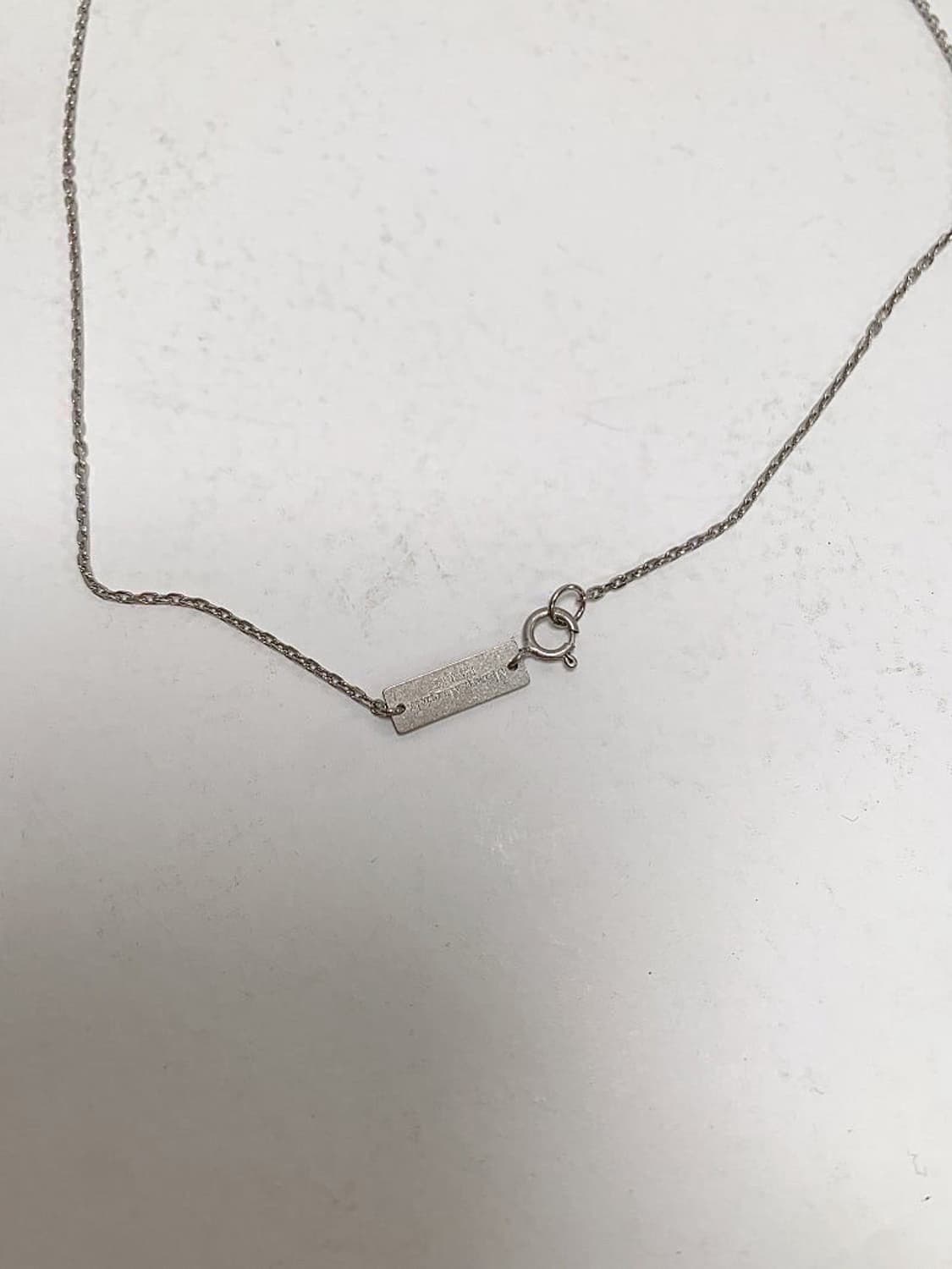 (정품/새상품) 메종 마르지엘라 공용 925 실버 목걸이 상품이미지5