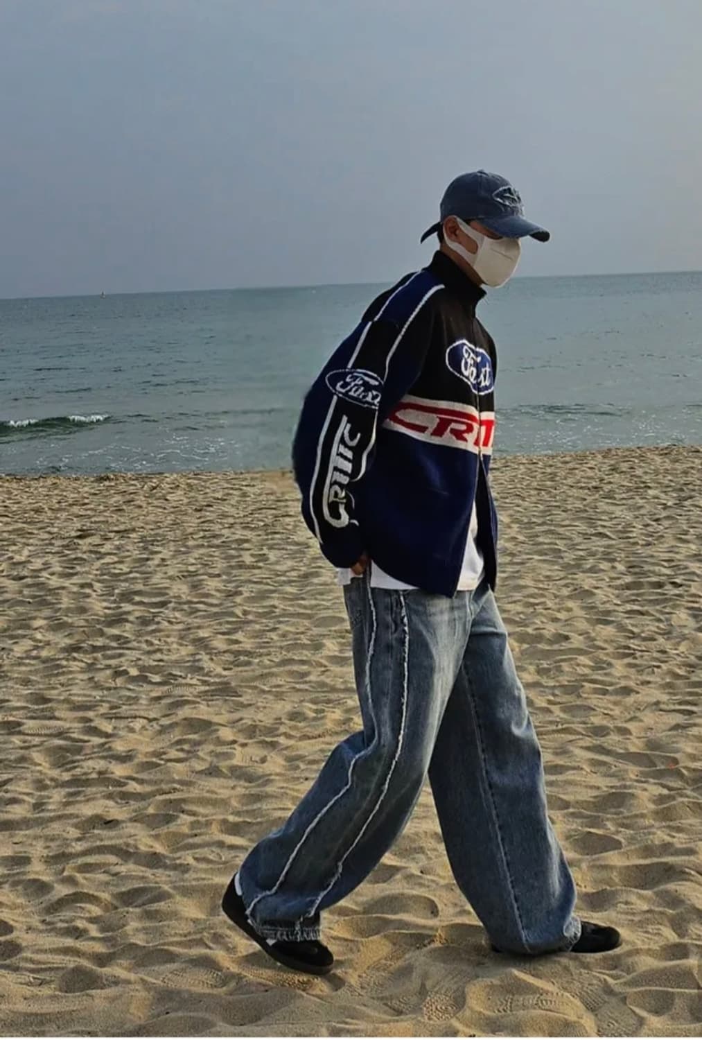 XP150 스웰 데님 팬츠 (BLUE) (스트릿)(빈티지) 상품이미지2