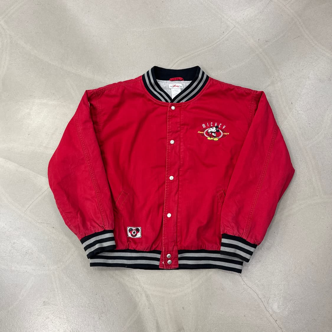 디즈니 미키마우스 바시티 자켓 L 상품이미지1