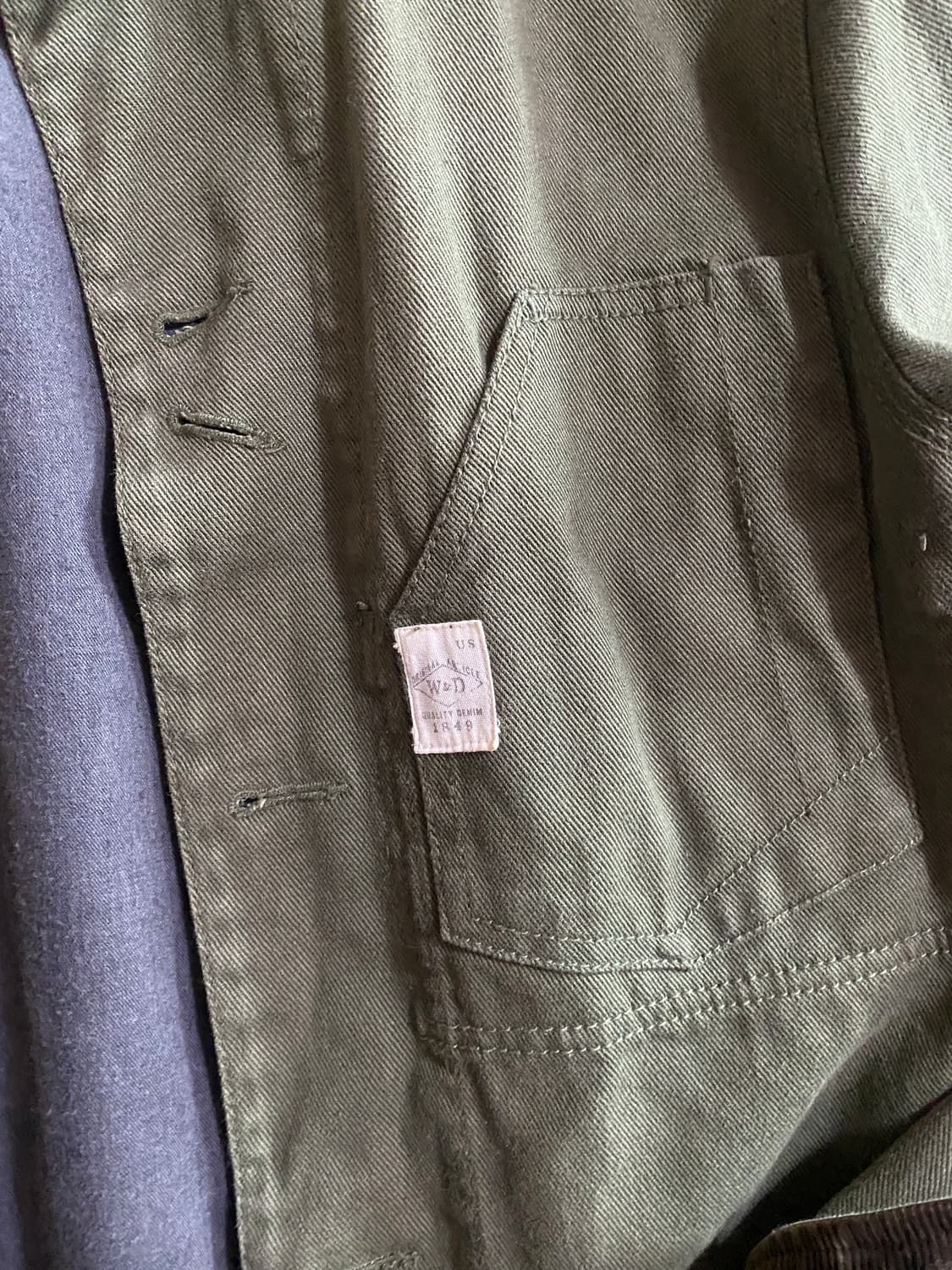 WHO.A.U 카키 워크웨어 자켓 M (100) 상품이미지3