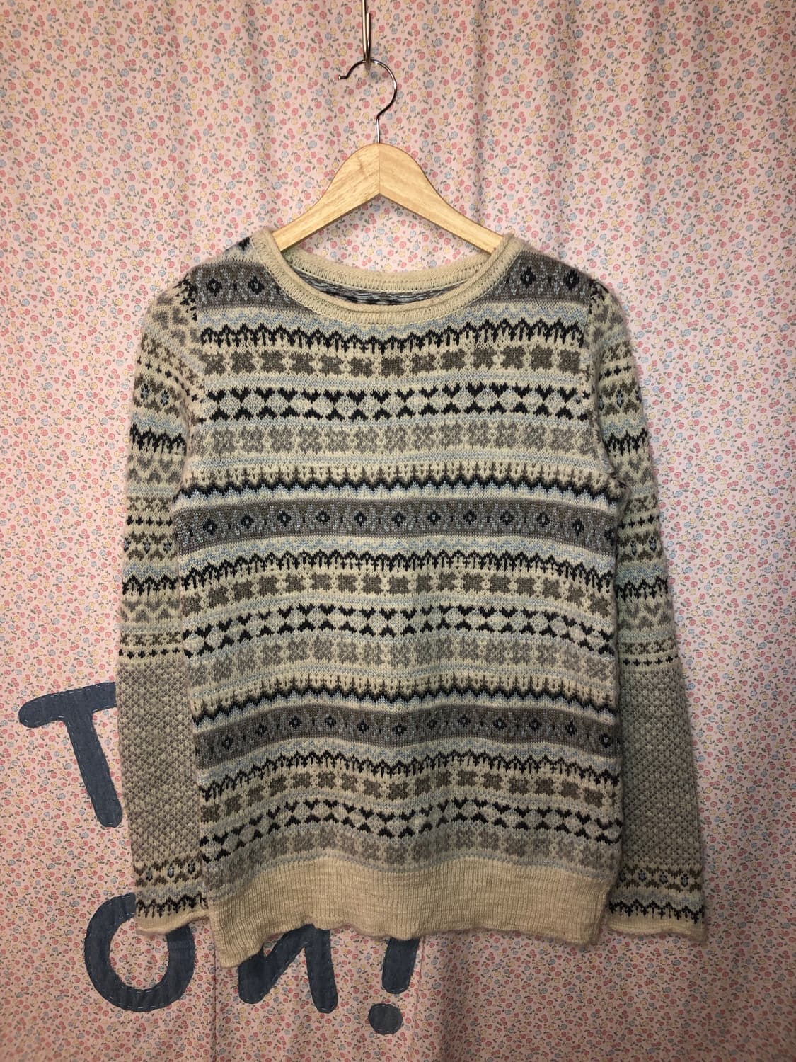 nordic over-sized knit 상품이미지1