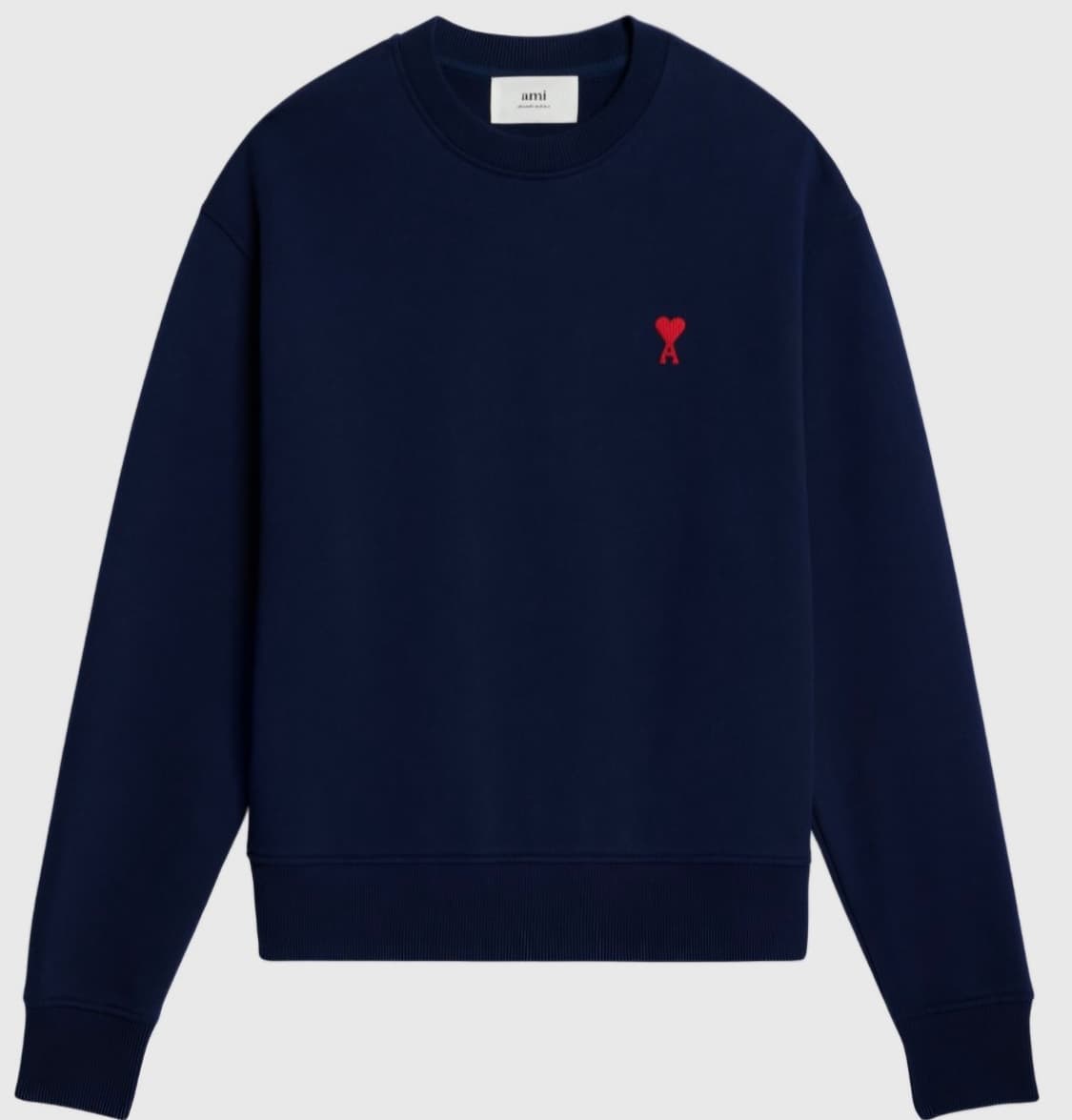 (정품)(새상품)아미 스몰로고 맨투맨 상품이미지3