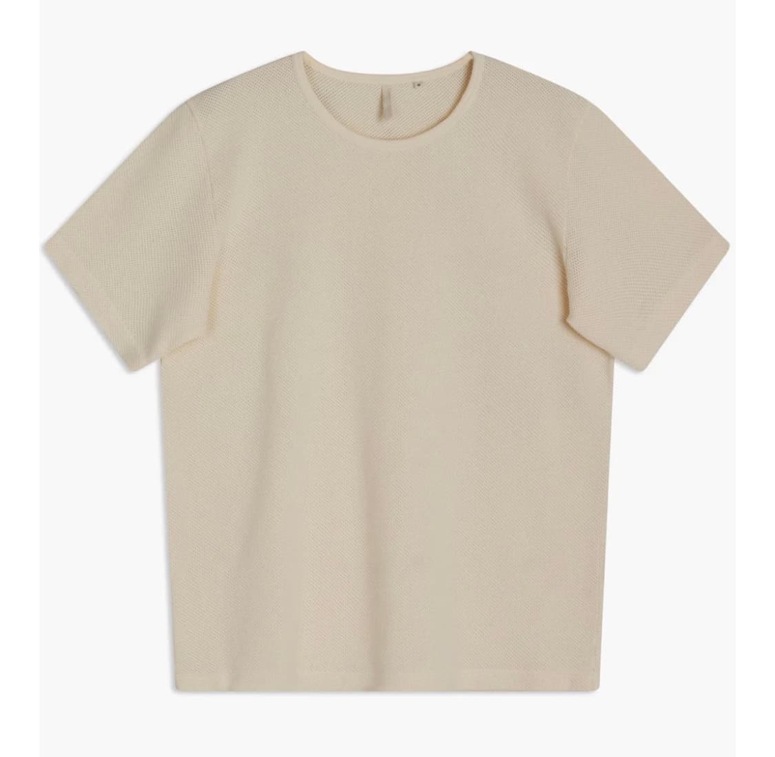 (새상품)메쉬 크루 화이트 티셔츠 상품이미지1