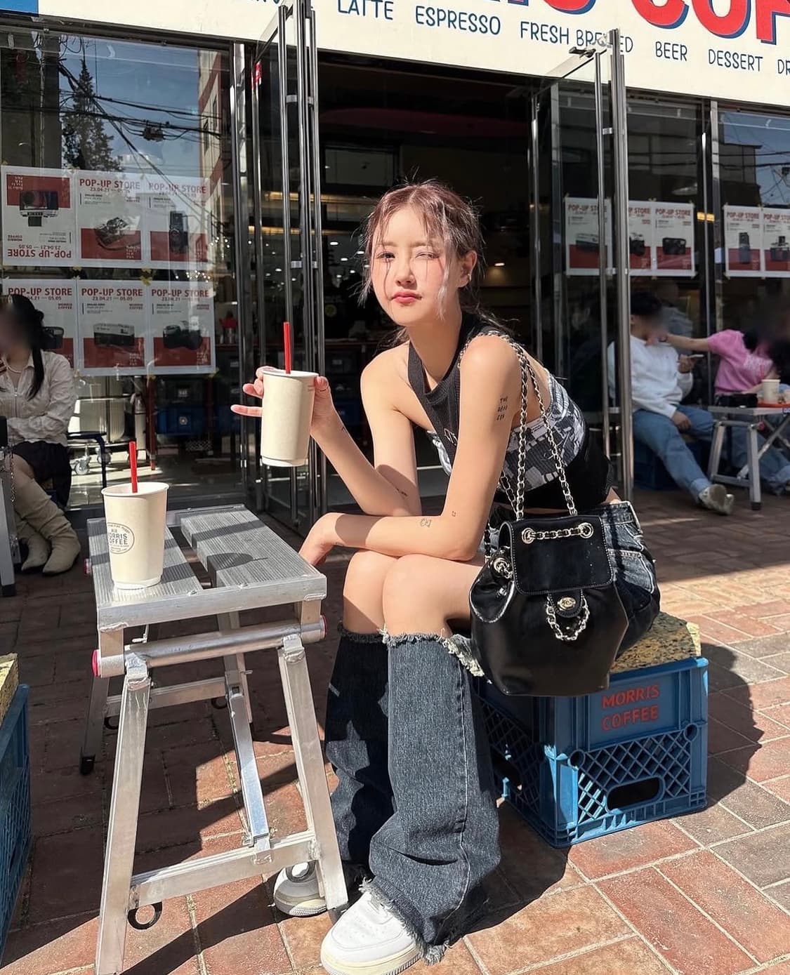 illio LAYERED CROPTOP 일리오 레이어드 크롭탑 상품이미지4