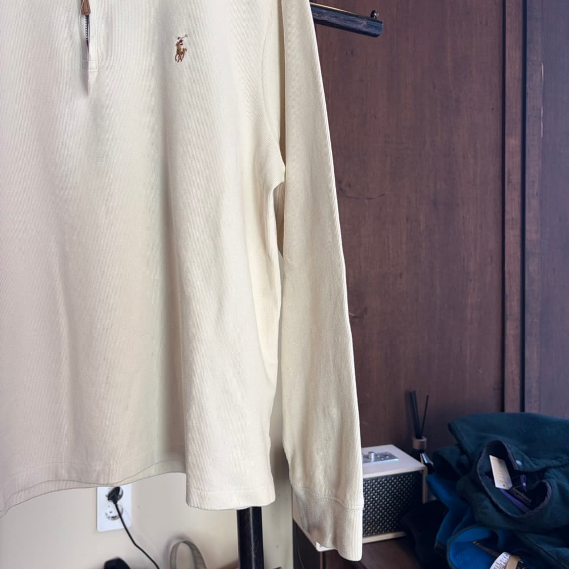 15762 - 폴로 랄프로렌 아이보리 반집업 니트 상품이미지4