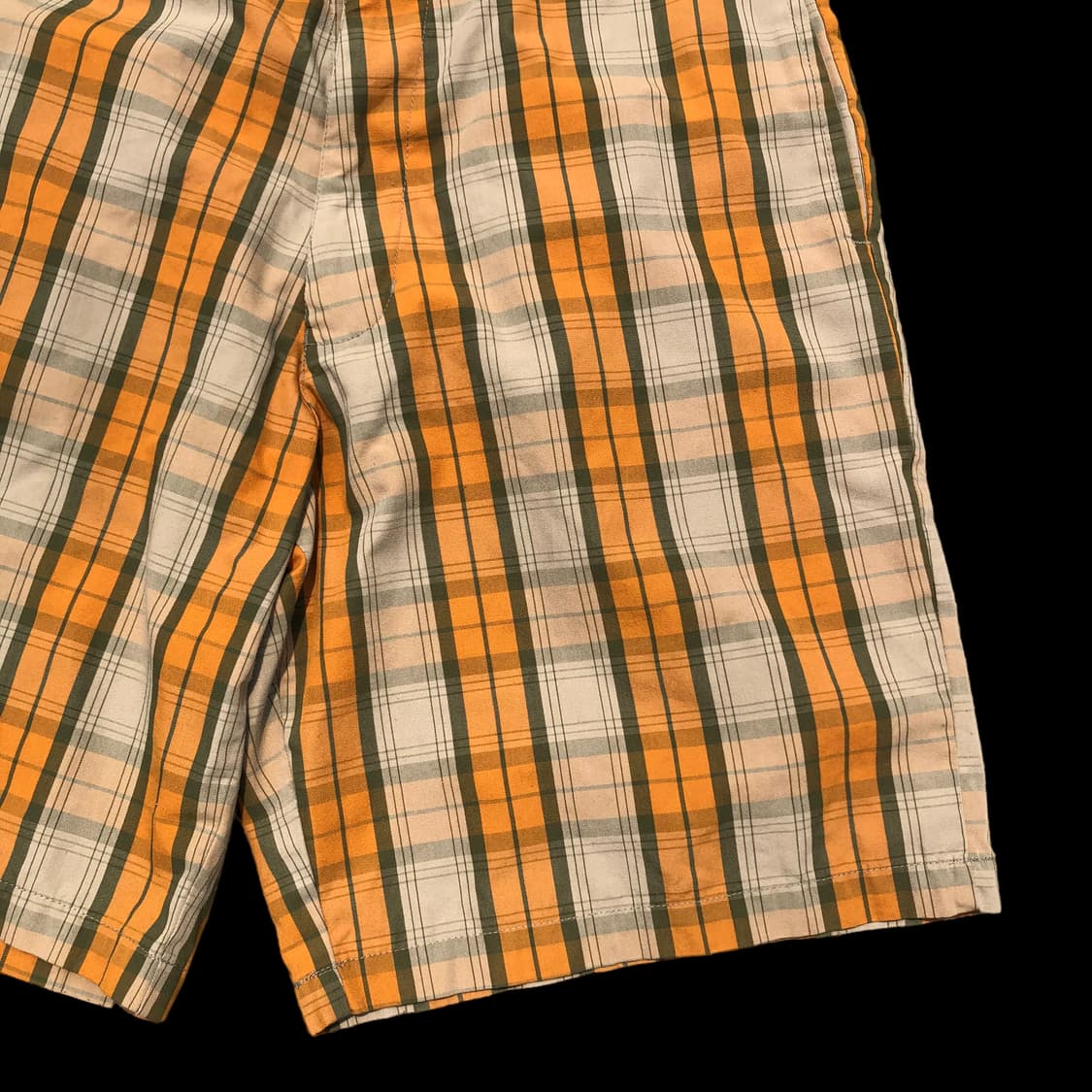 [32] Stussy 스투시 체크 5부 하프 팬츠 상품이미지4