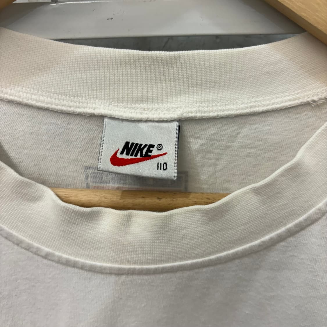 90s 나이키 올드스쿨 코리아 싸커 반팔 티셔츠 2XL 상품이미지6