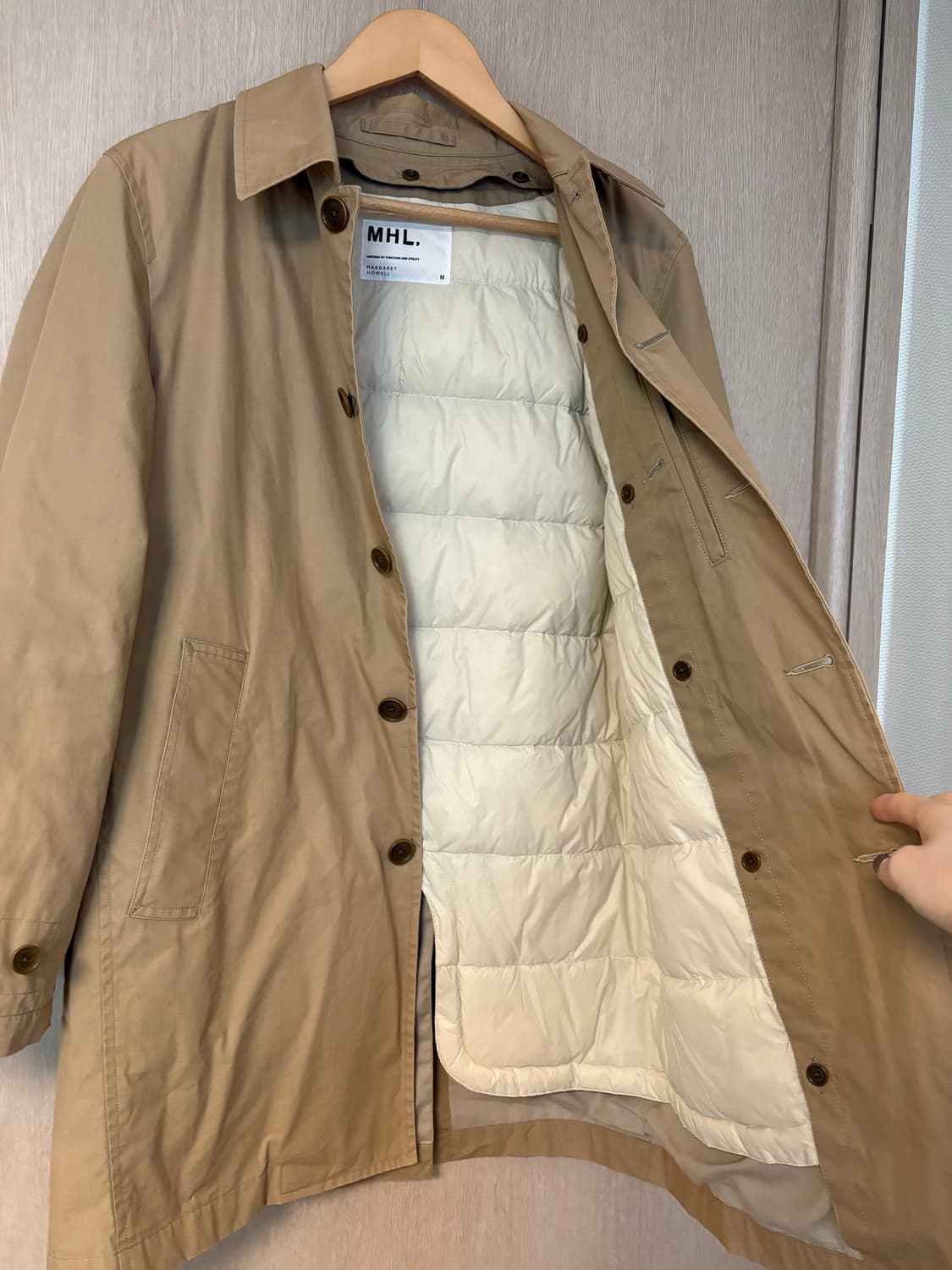 마가렛호웰 코트 구스내피포함 상품이미지5