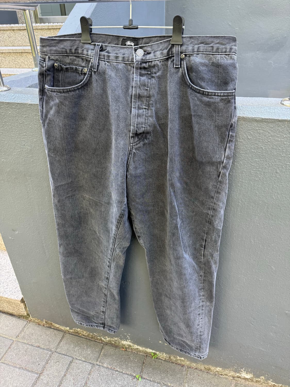 90s stussy 블랙데님 상품이미지1