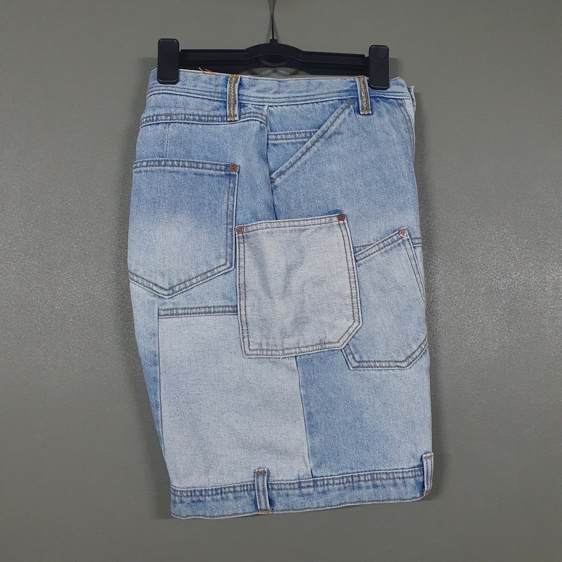 앤더슨벨 신형 패치워크 데님 쇼츠 하프팬츠 청바지 (30-31인치) 상품이미지8