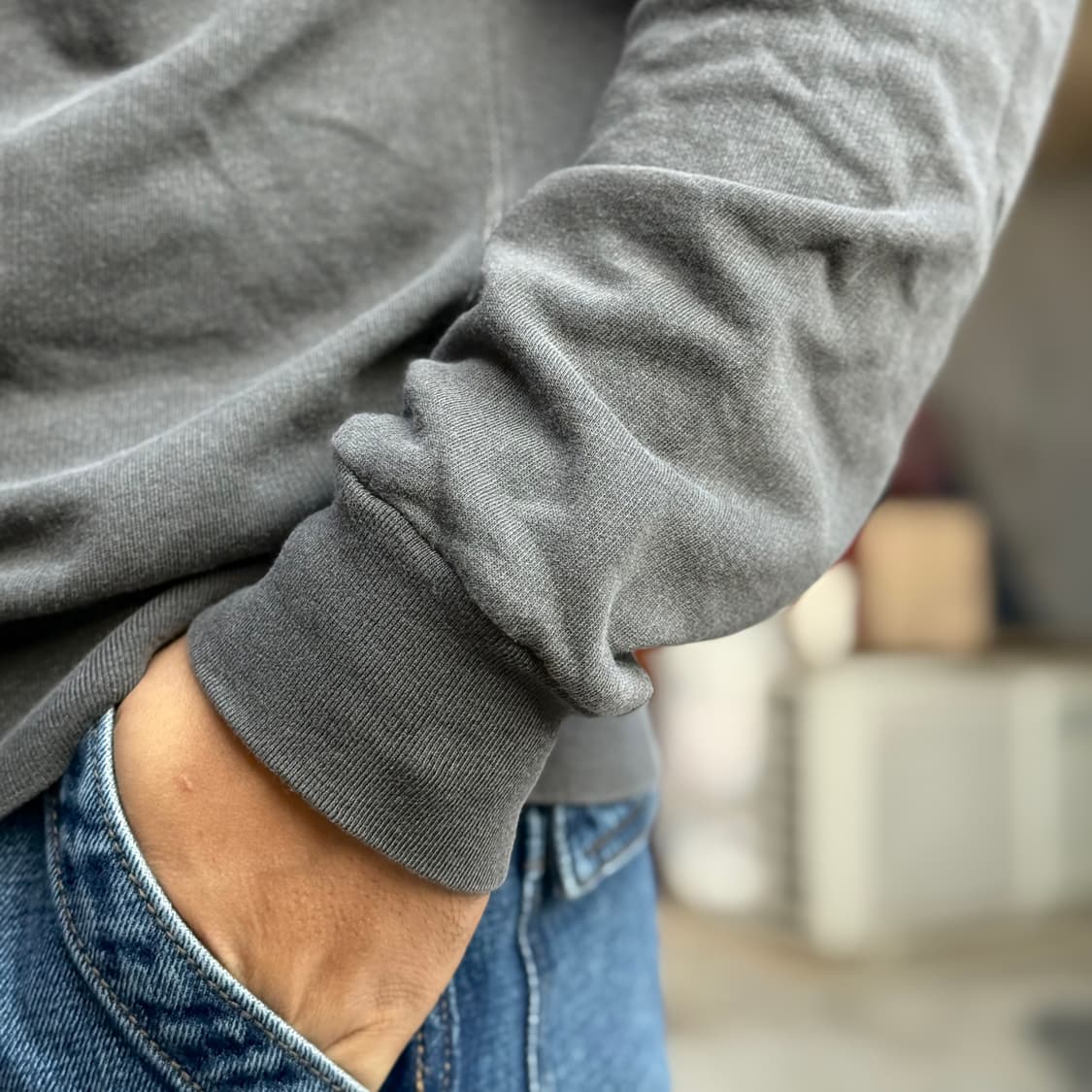 쟈딕앤볼테르 피그먼트 워싱 롱슬리브 XL 상품이미지10