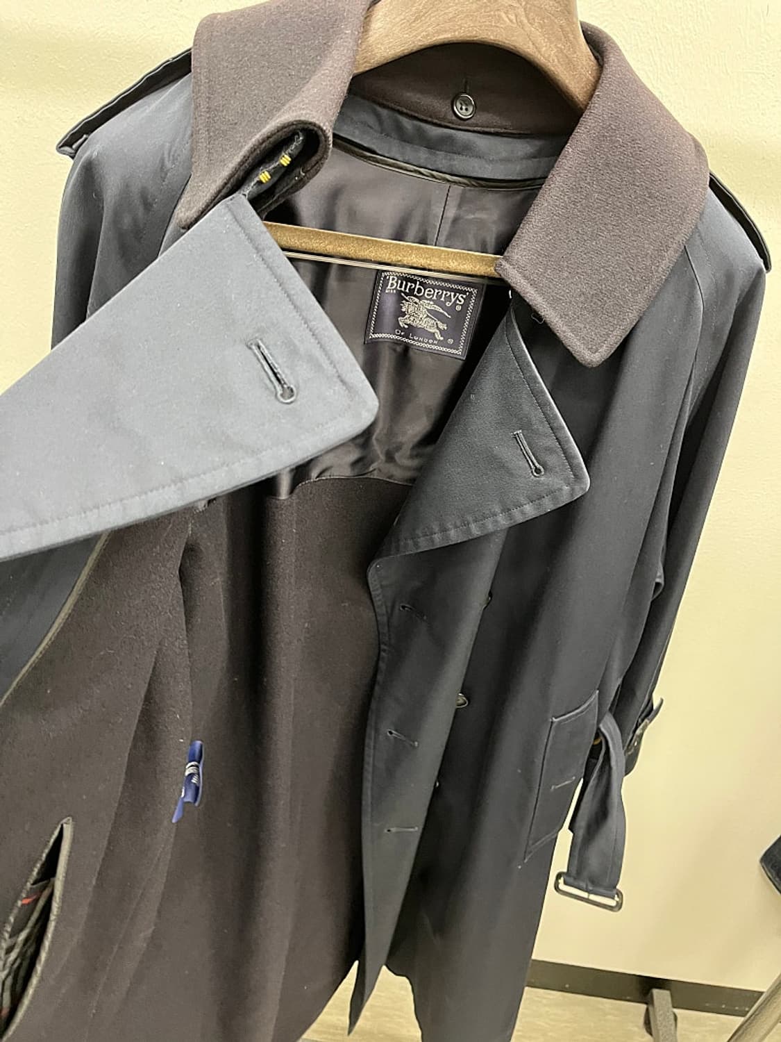 105) 버버리 울칼라 원패널 트렌치코트  상품이미지7