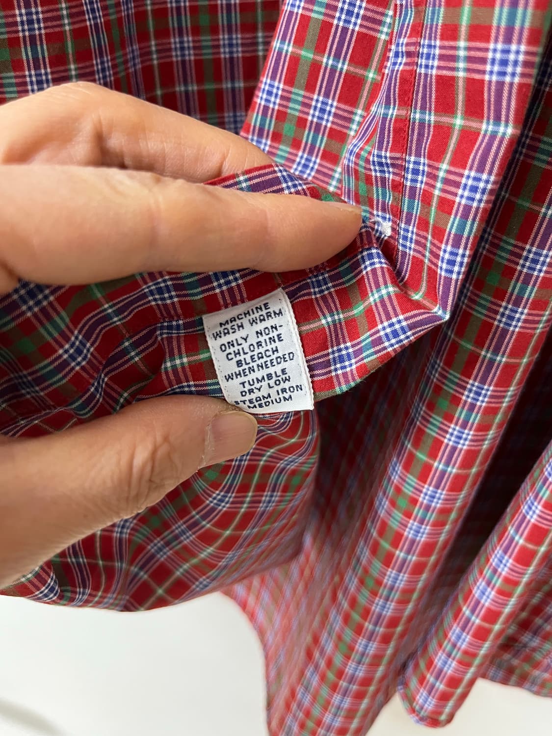 폴로 체크 셔츠 반팔 상품이미지7